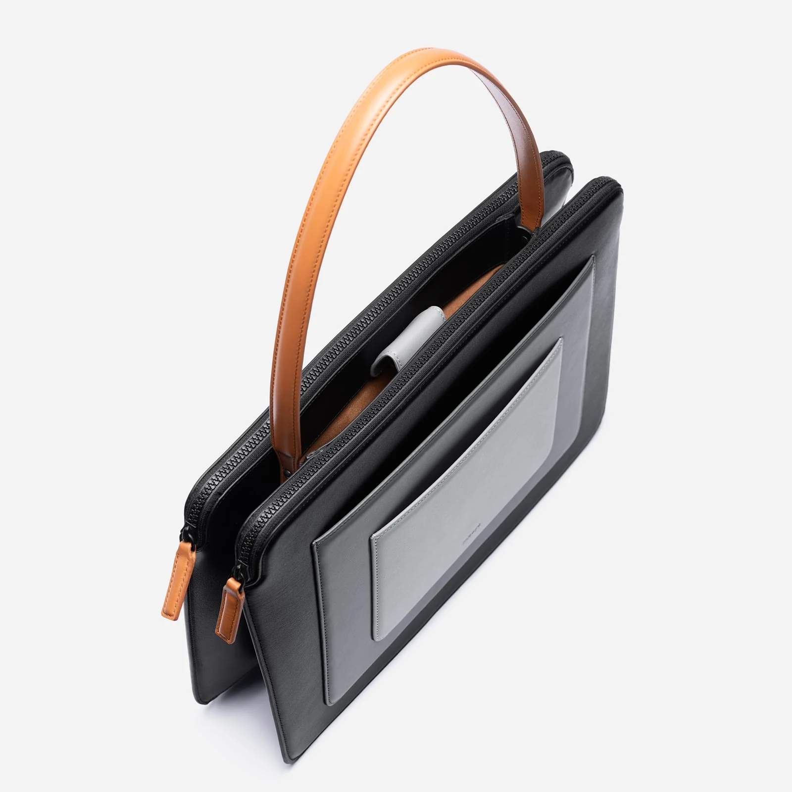 Business Bag - Black & Gray - Image 3