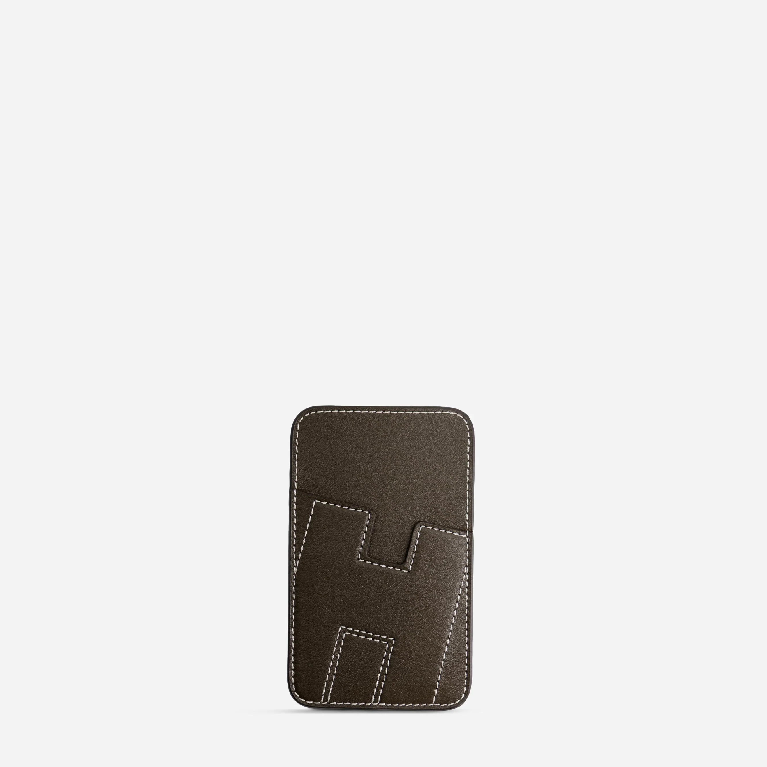Cardholder H - Truffle Green