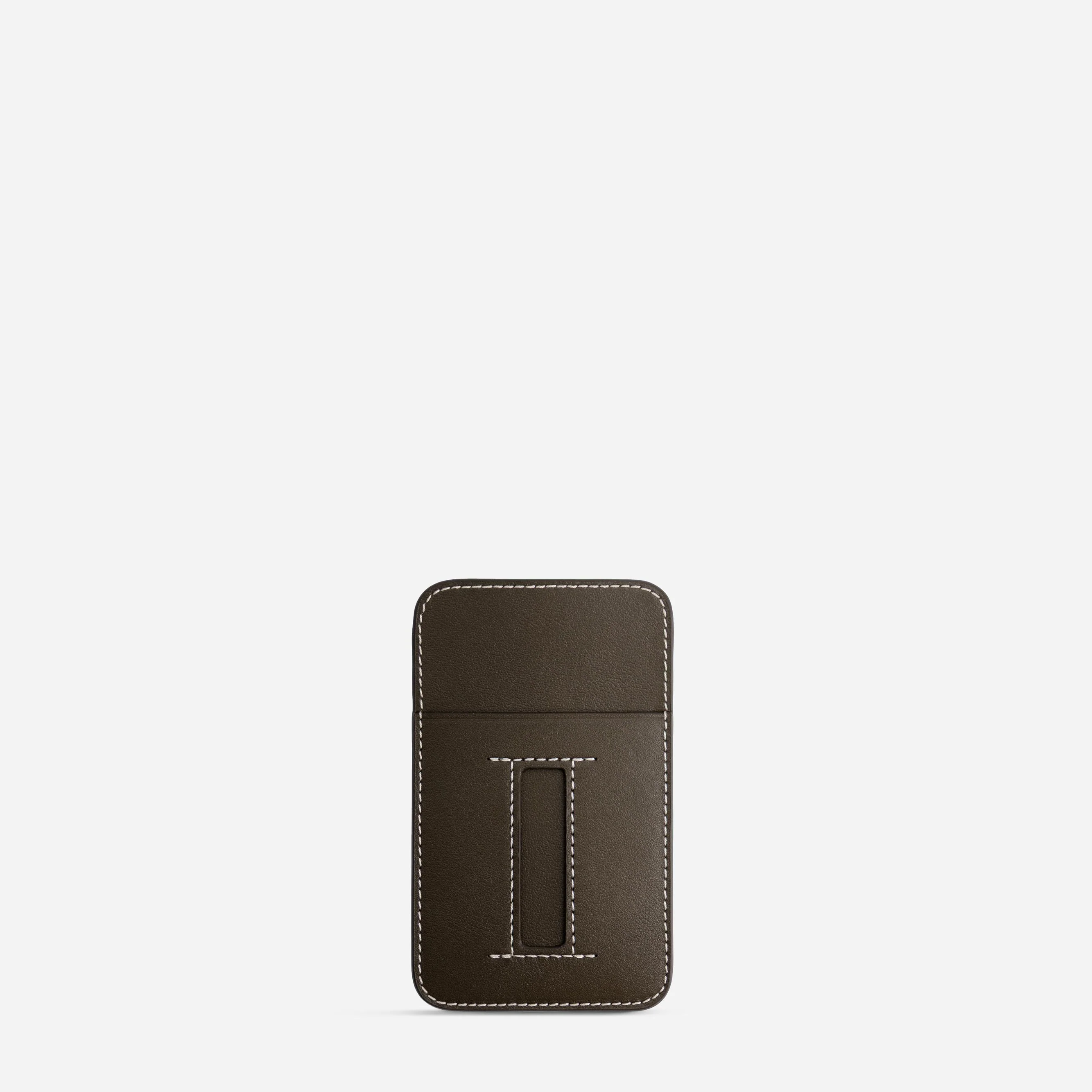 Cardholder I - Truffle Green