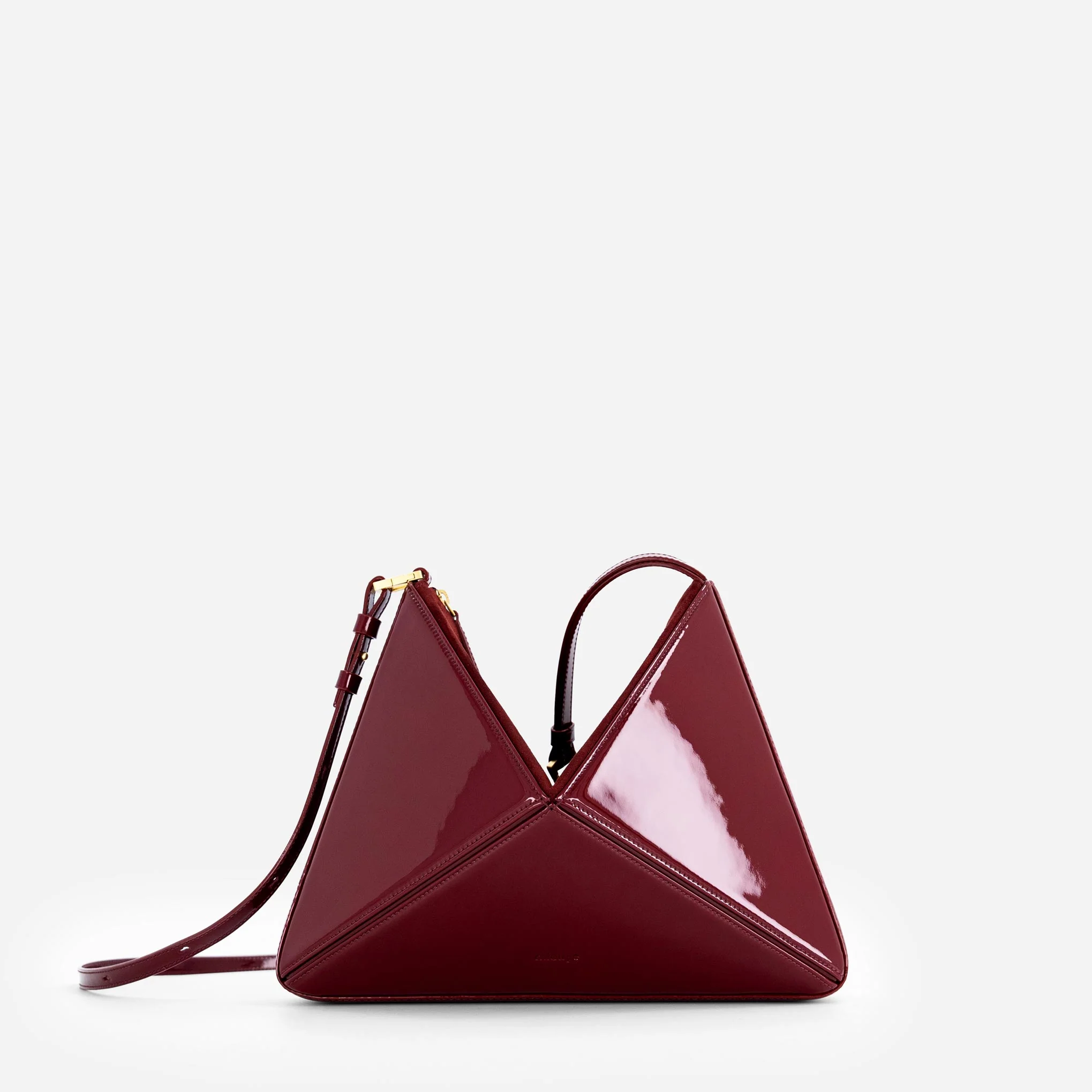 Flex Bag - Patent Bordeaux - Image 3