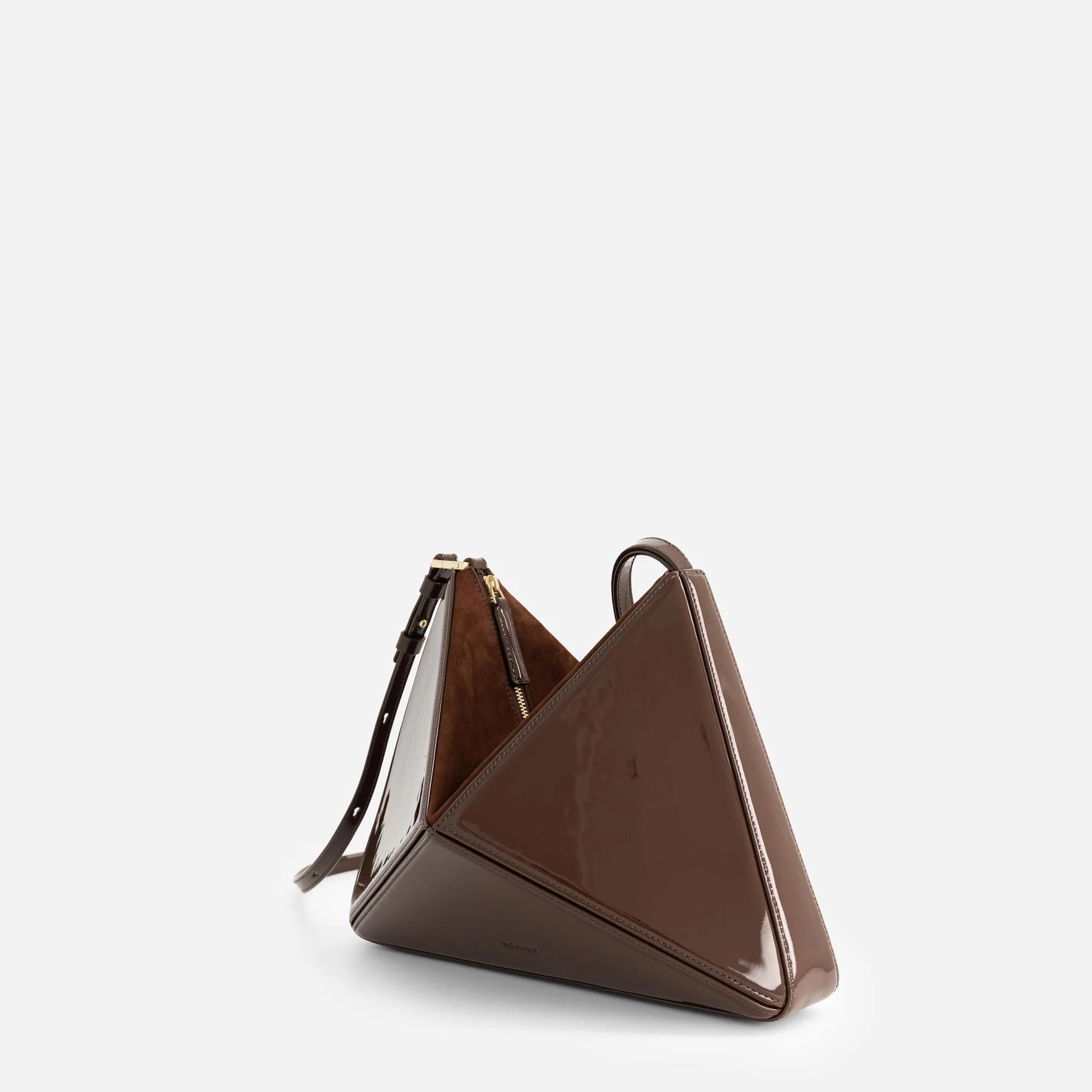 Flex Bag - Patent Brown - Image 2