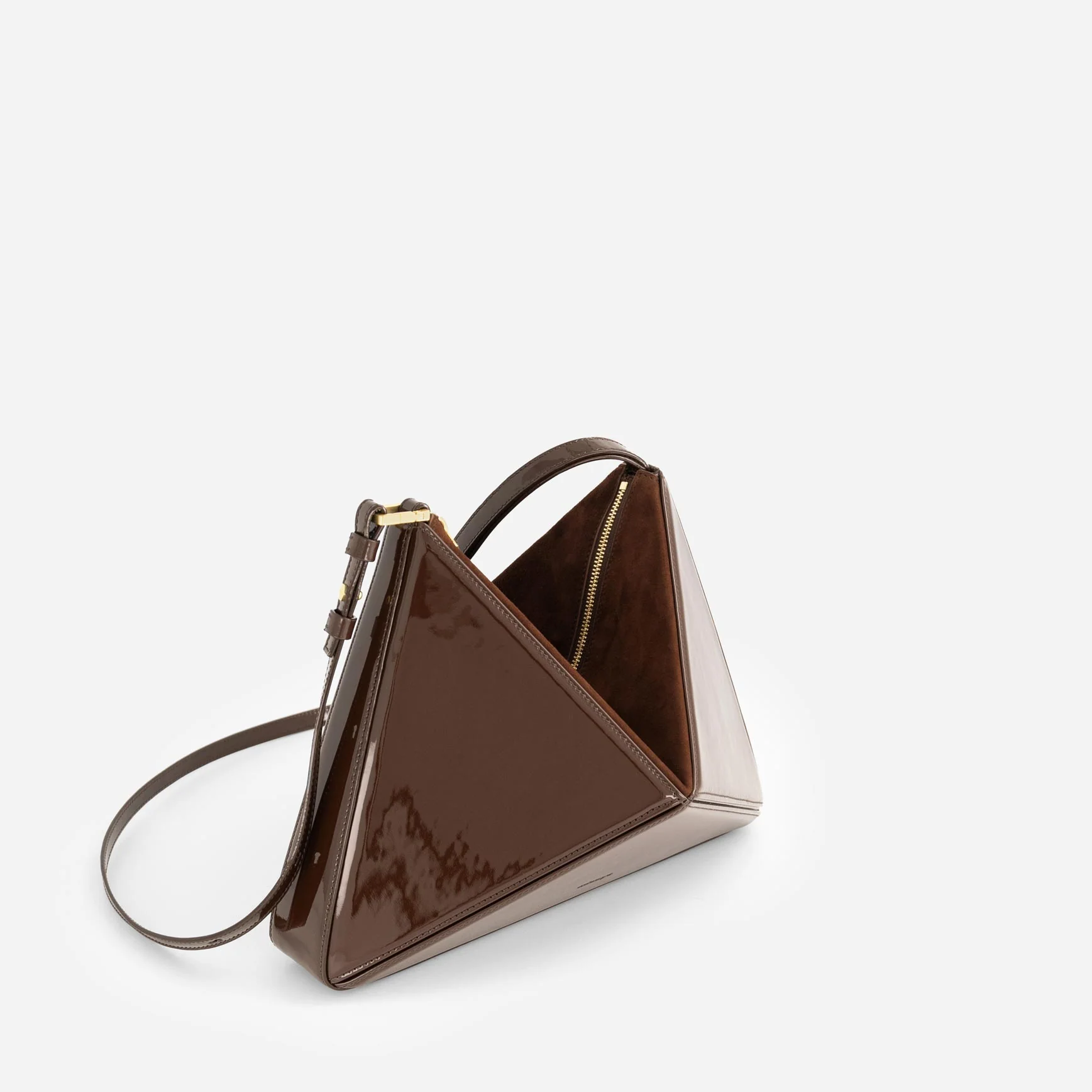 Flex Bag - Patent Brown - Image 6