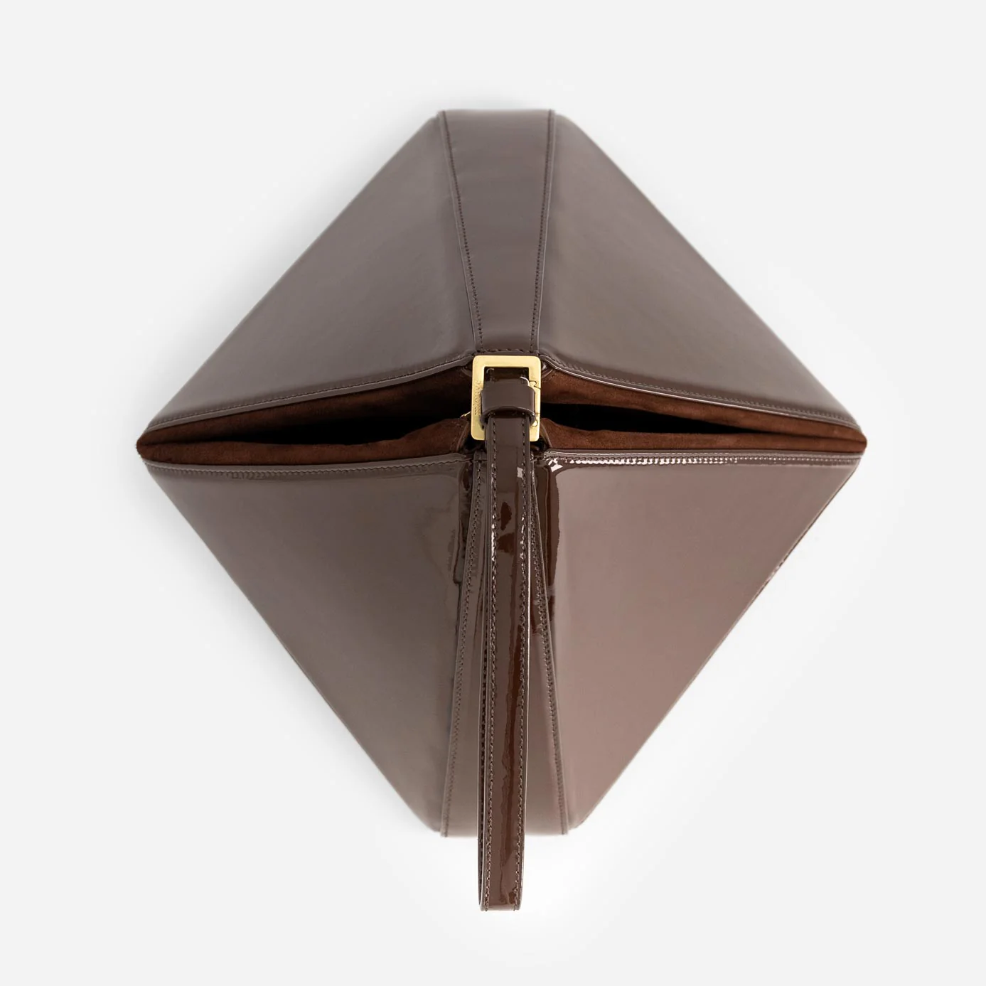 Flex Bag - Patent Brown - Image 7