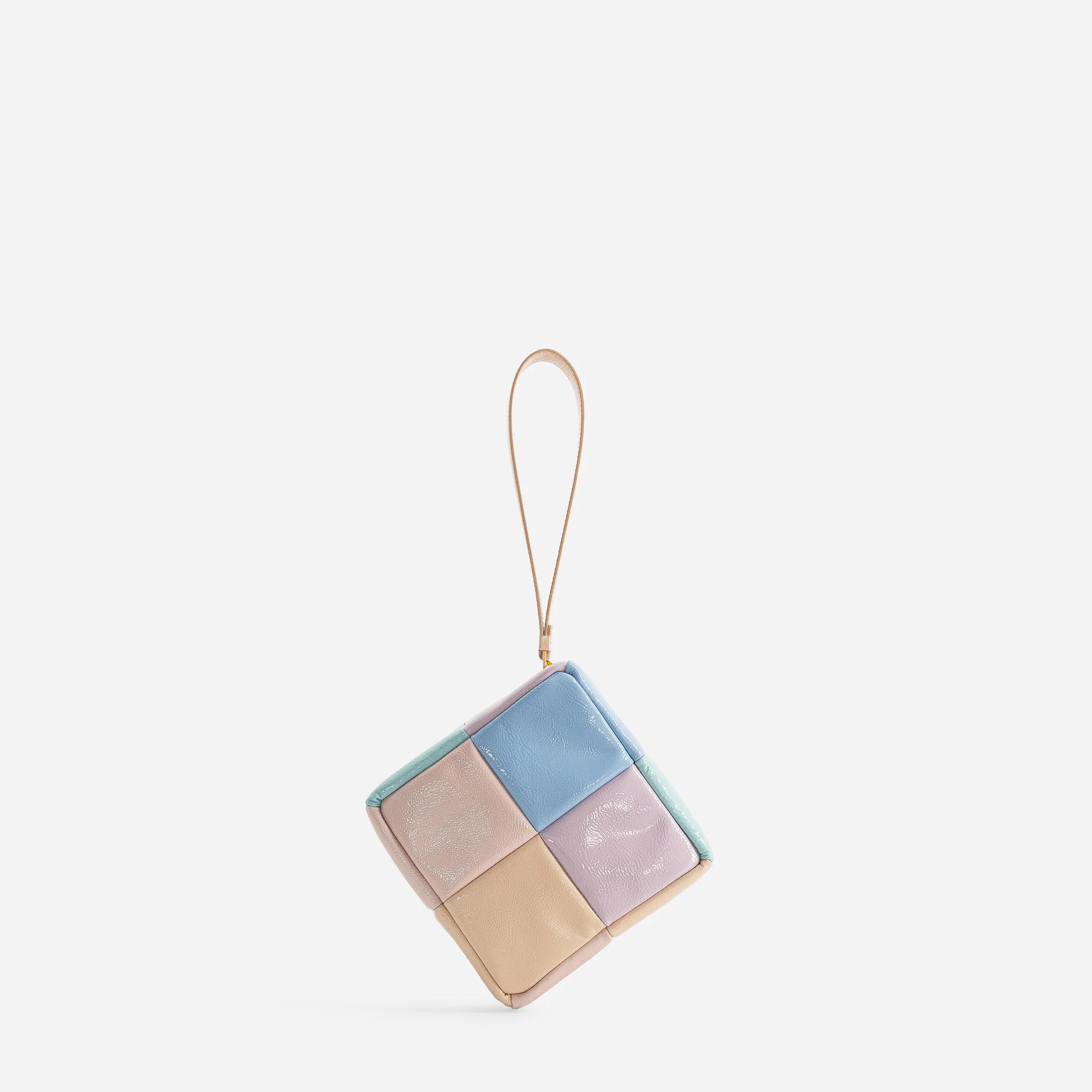 Grid Clutch - Mermaid Multicolor