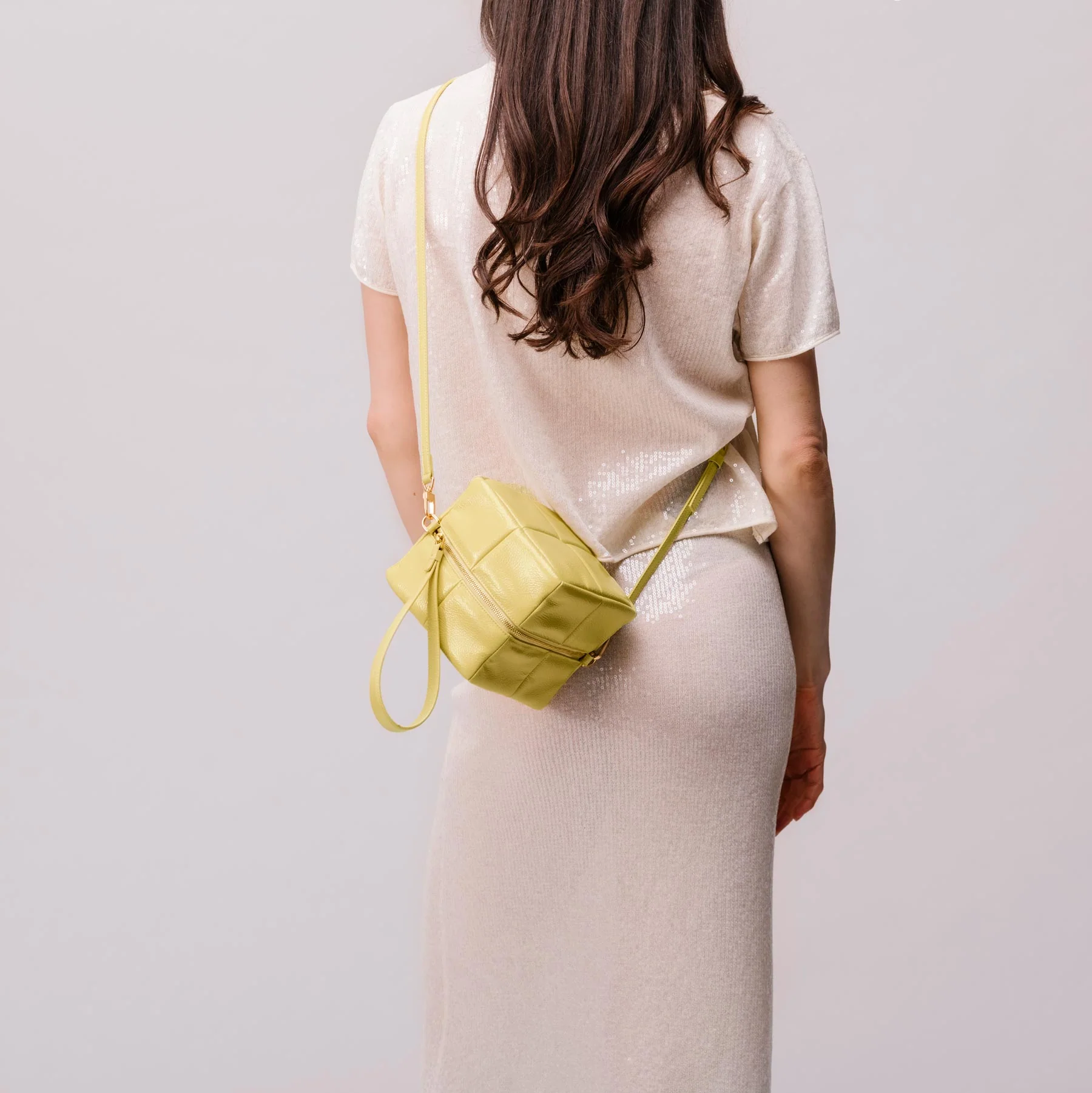 Grid Clutch - Mermaid Blue - Image 6