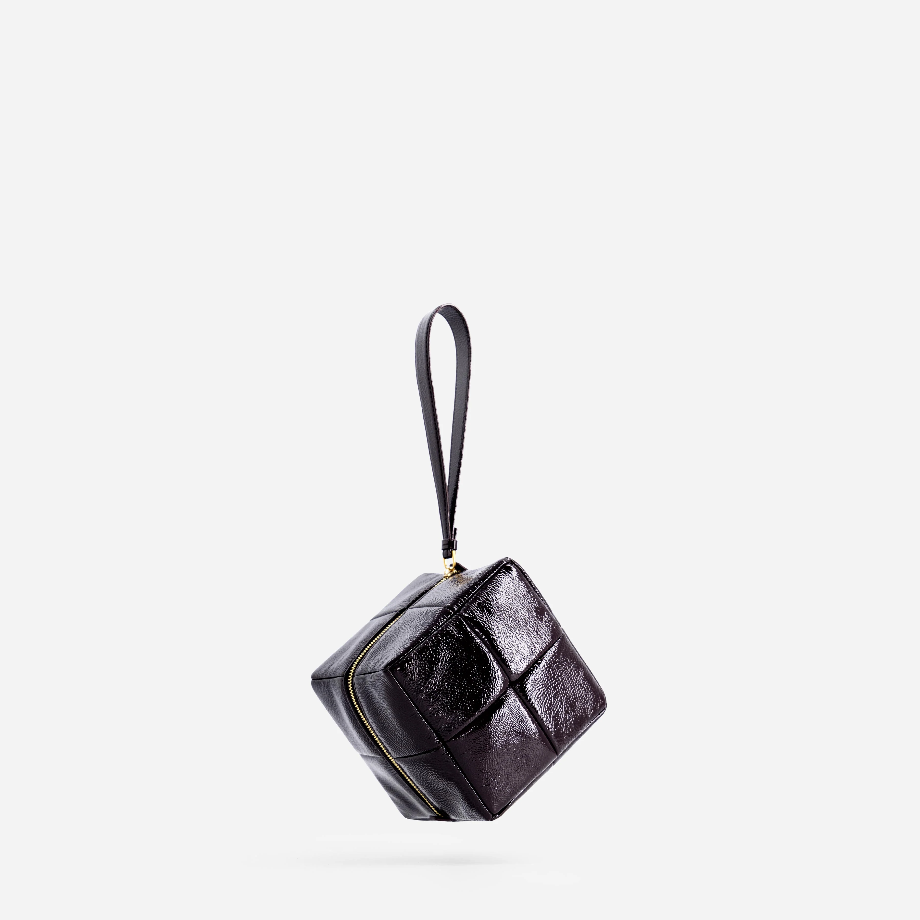 Grid Clutch - Naplak Bordeaux - Image 3
