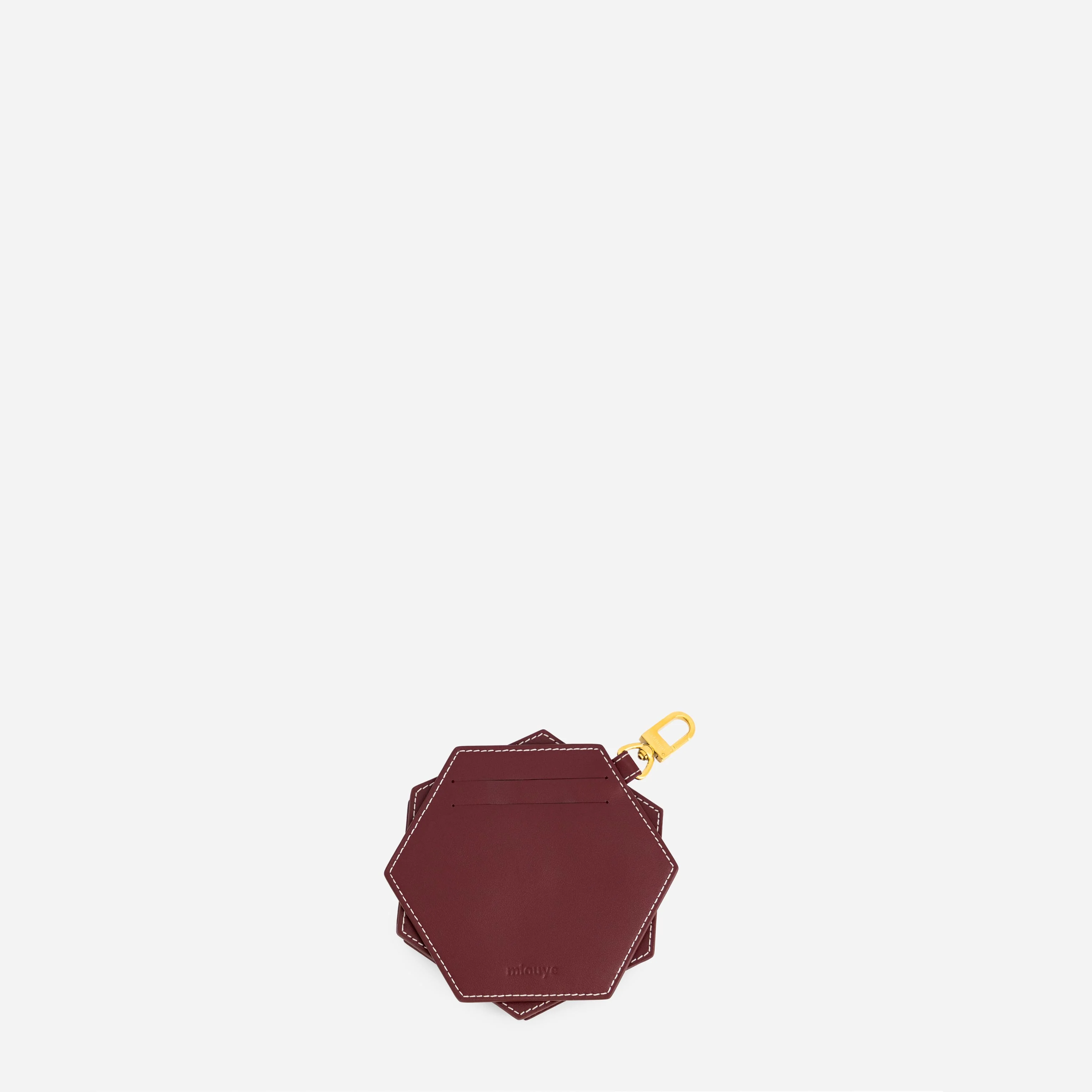 Hexagon Charm - Bordeaux - Image 3