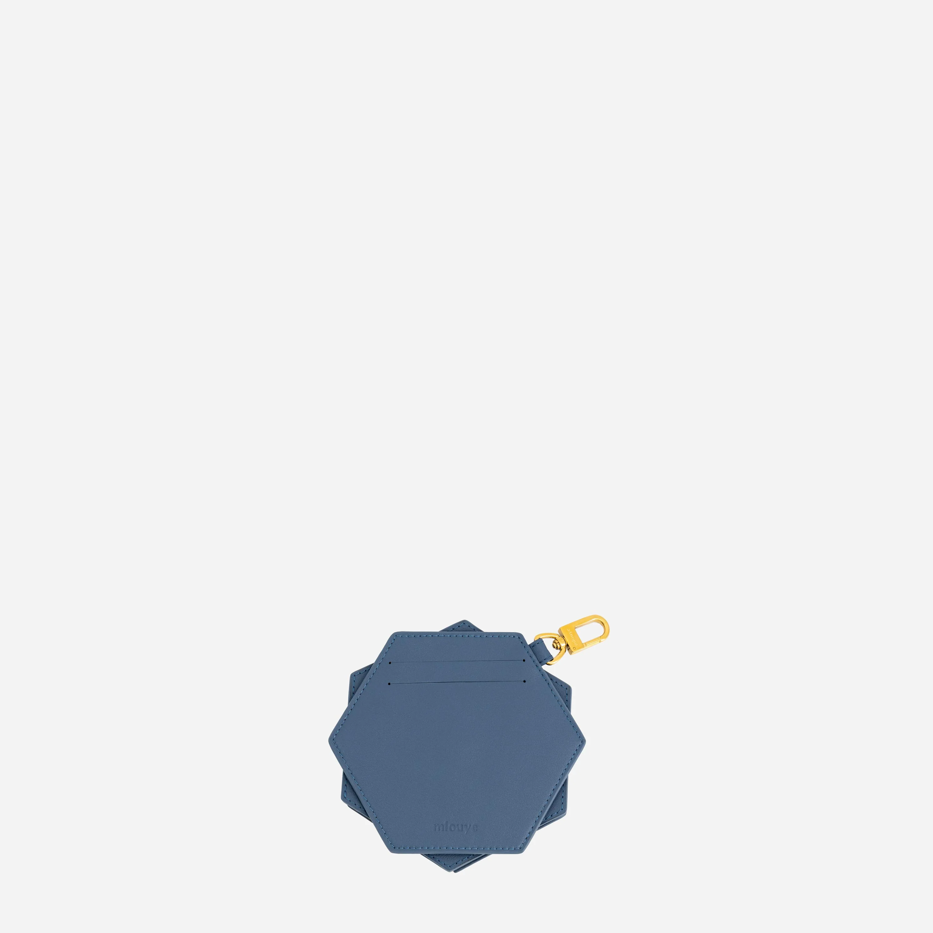 Hexagon Charm - Denim - Image 3