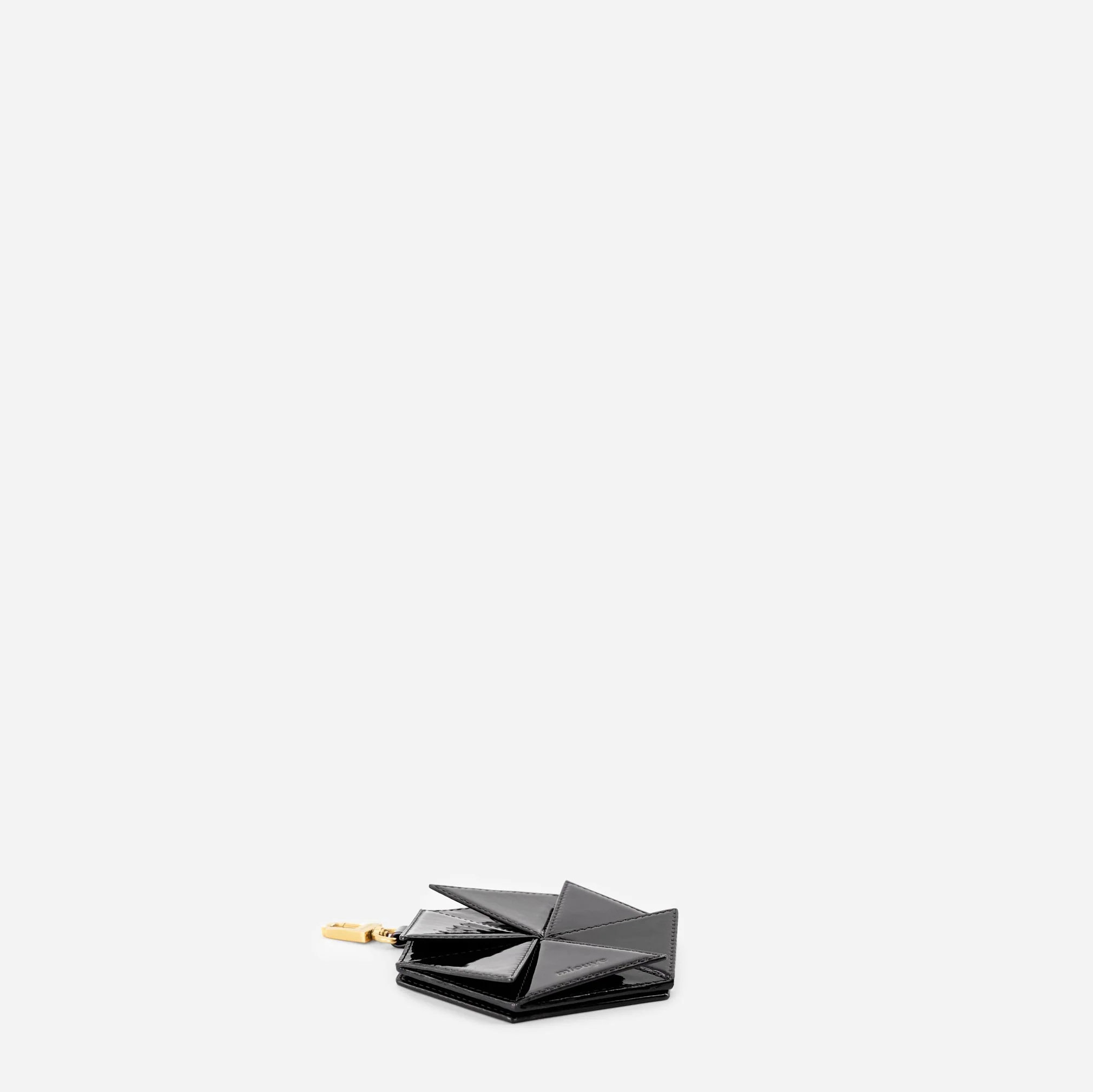Hexagon Charm - Patent Black - Image 2