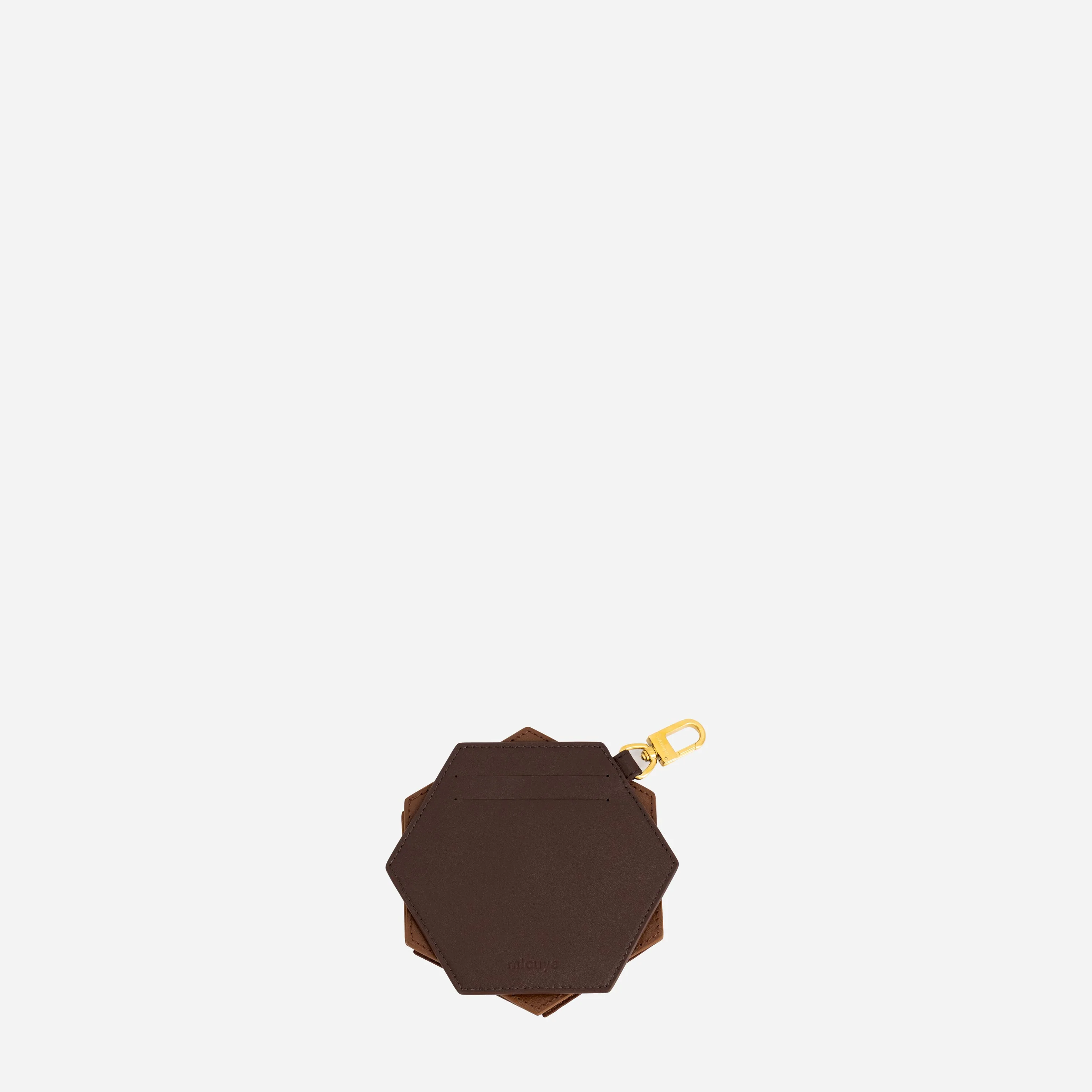 Hexagon Charm - Praline - Image 3