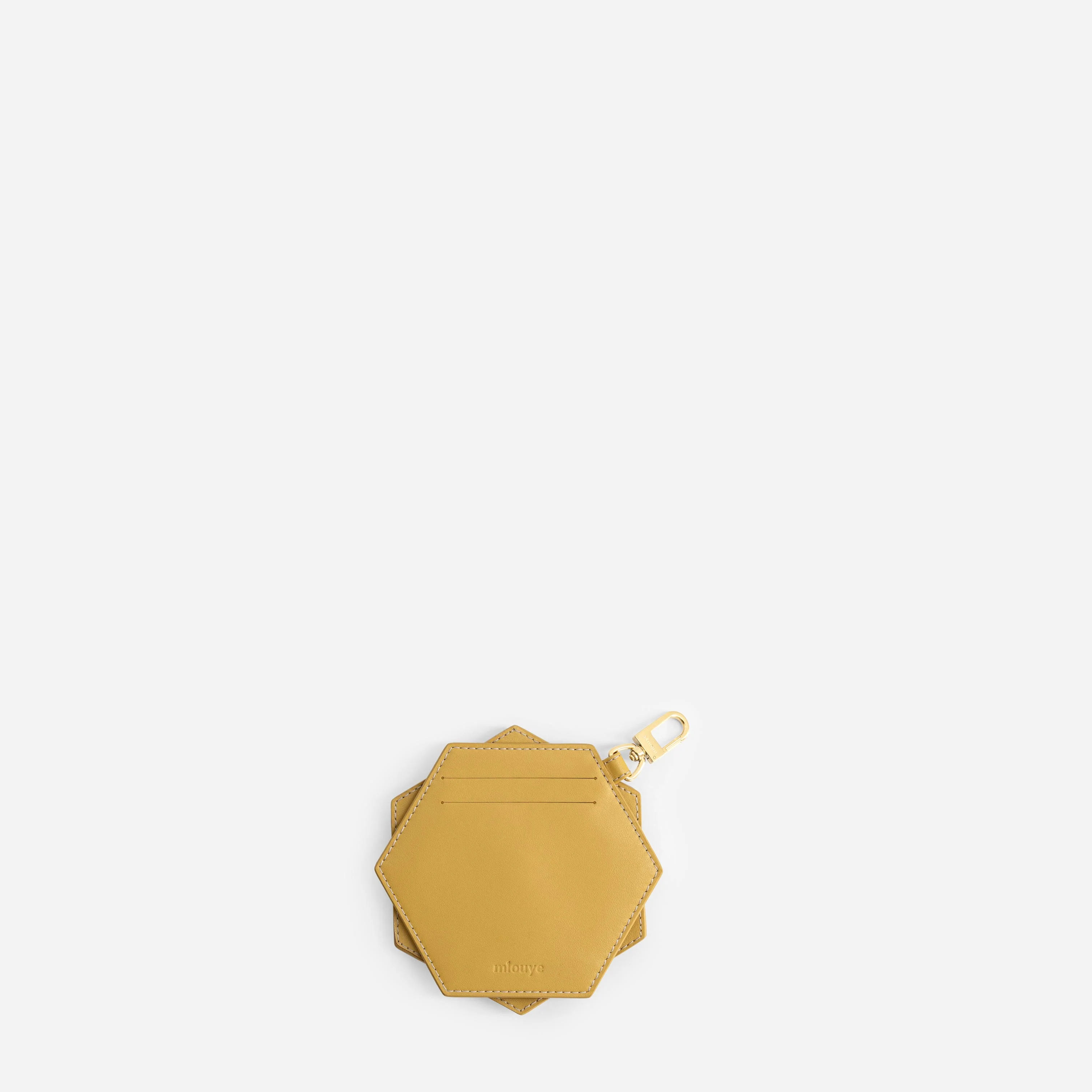 Hexagon Charm - Vintage Yellow - Image 3