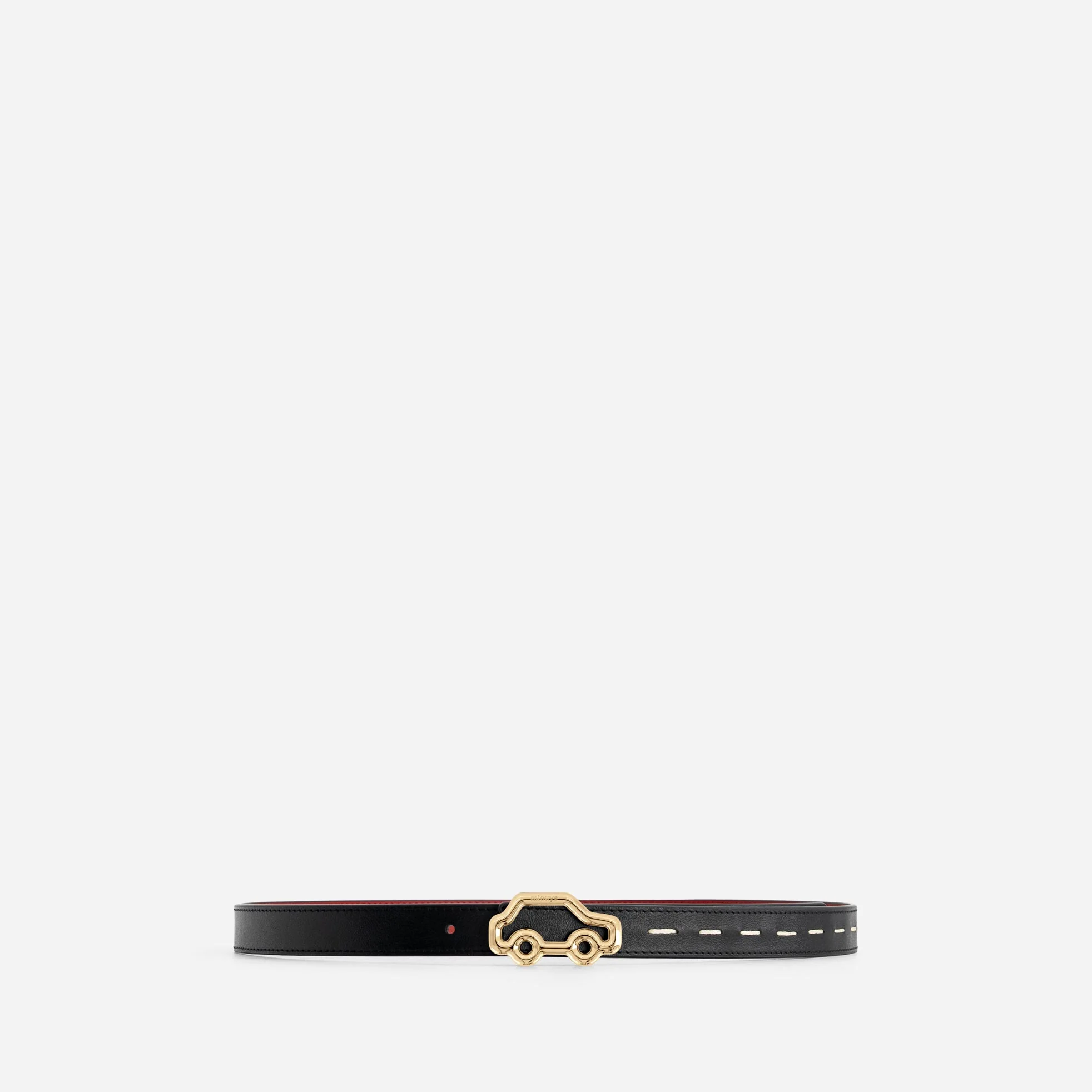 "Hit the Road" Belt - Black & Red - Image 5