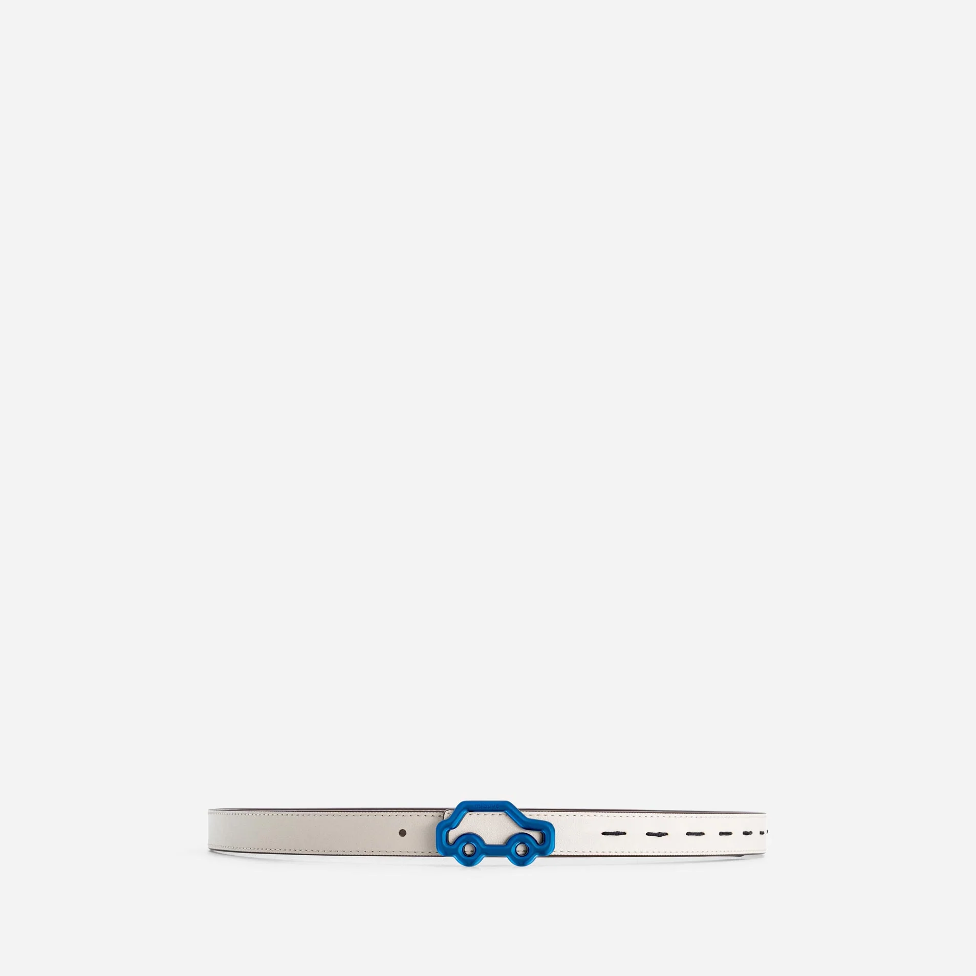 "Hit the Road" Belt - Off White & Espresso - Image 7
