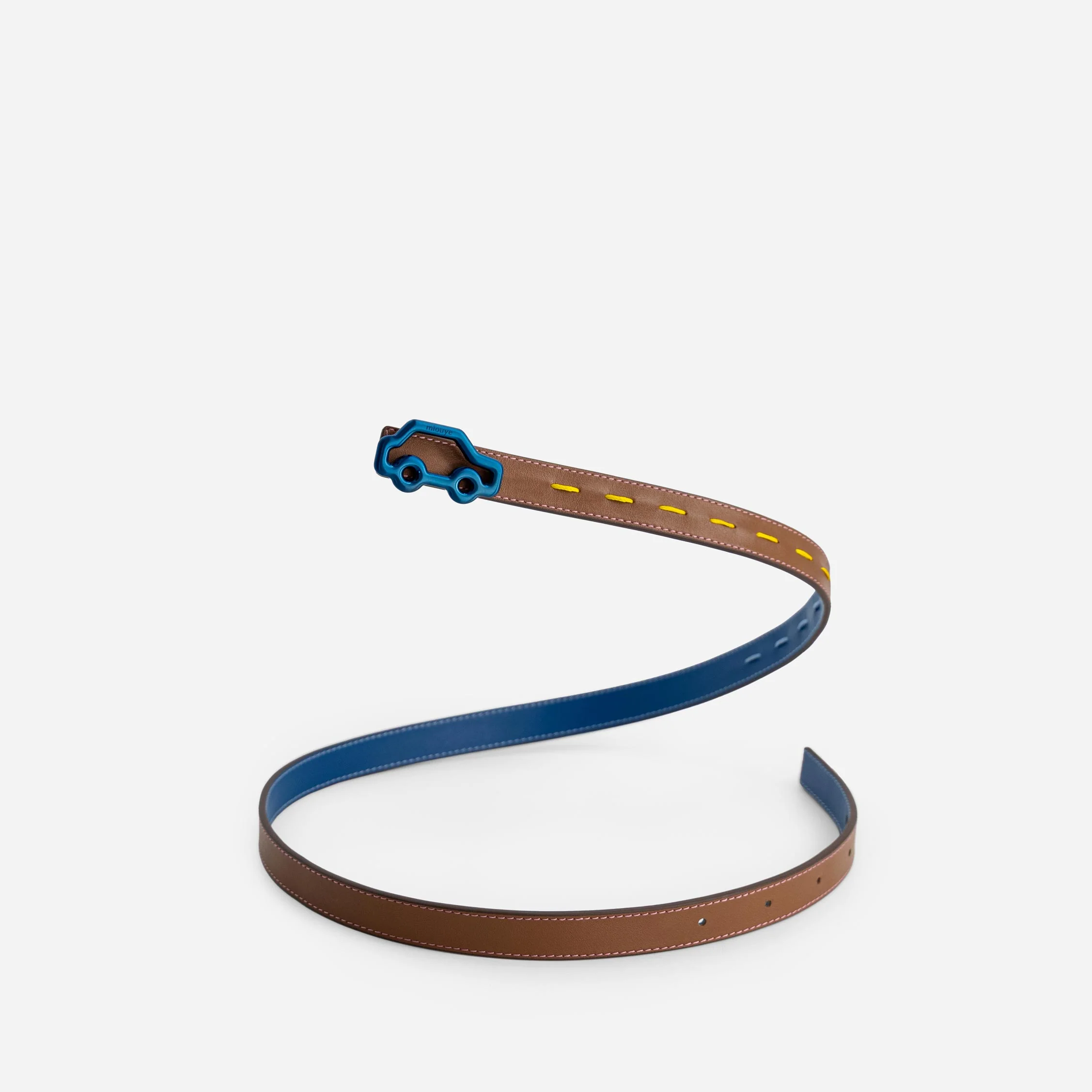 "Hit the Road" Belt - Reef & Chocolate - Image 4