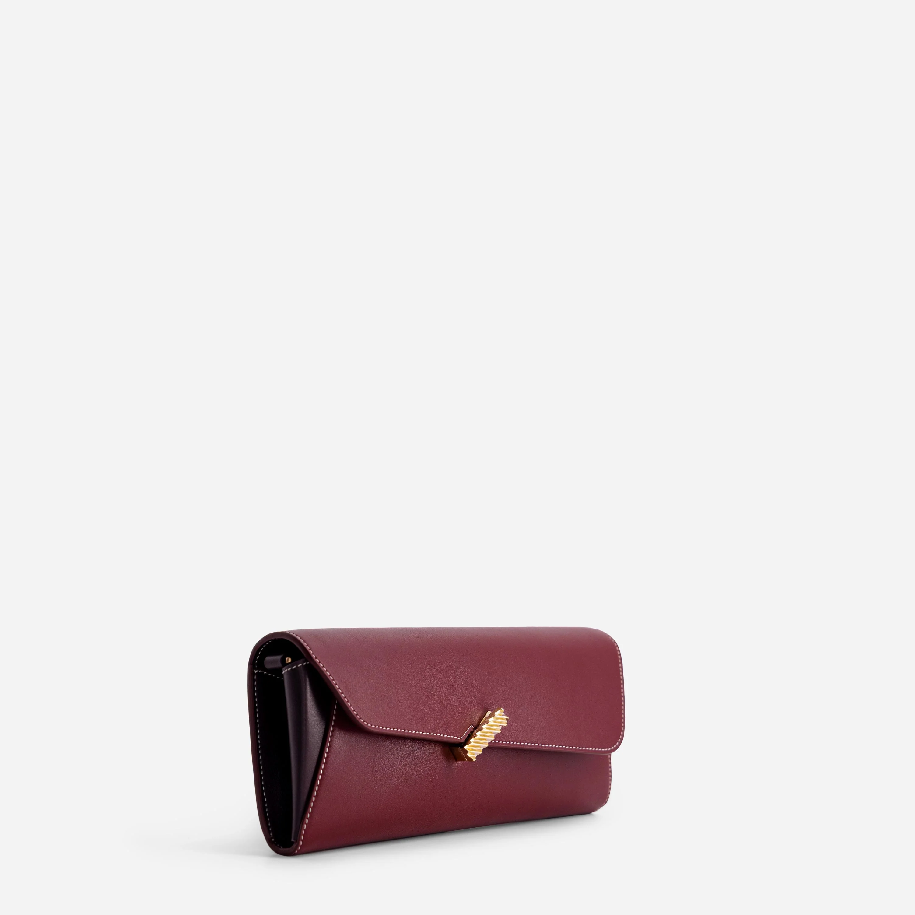Isla Grab Purse - Bordeaux - Image 3