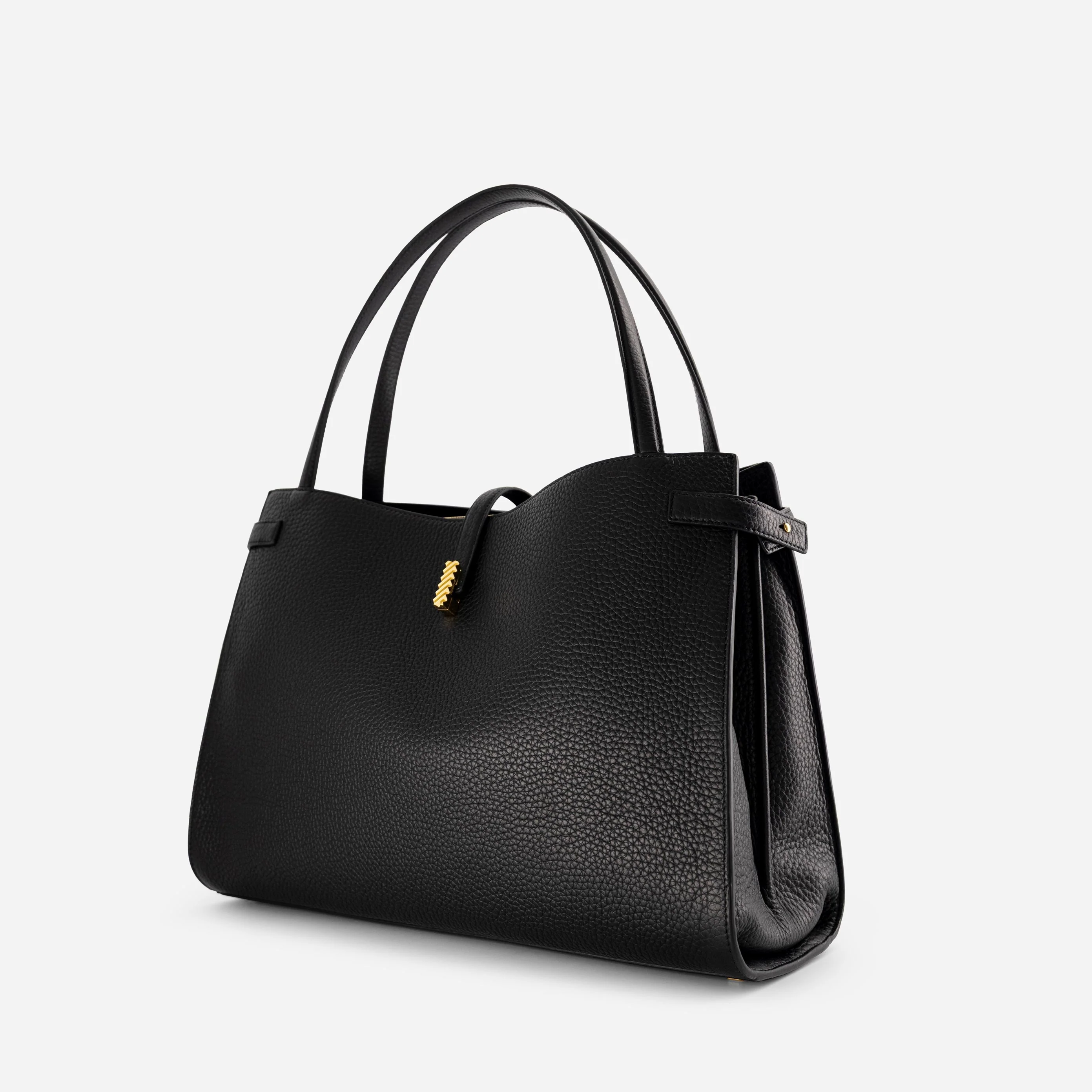 Isla Tote - Grained Black - Image 2
