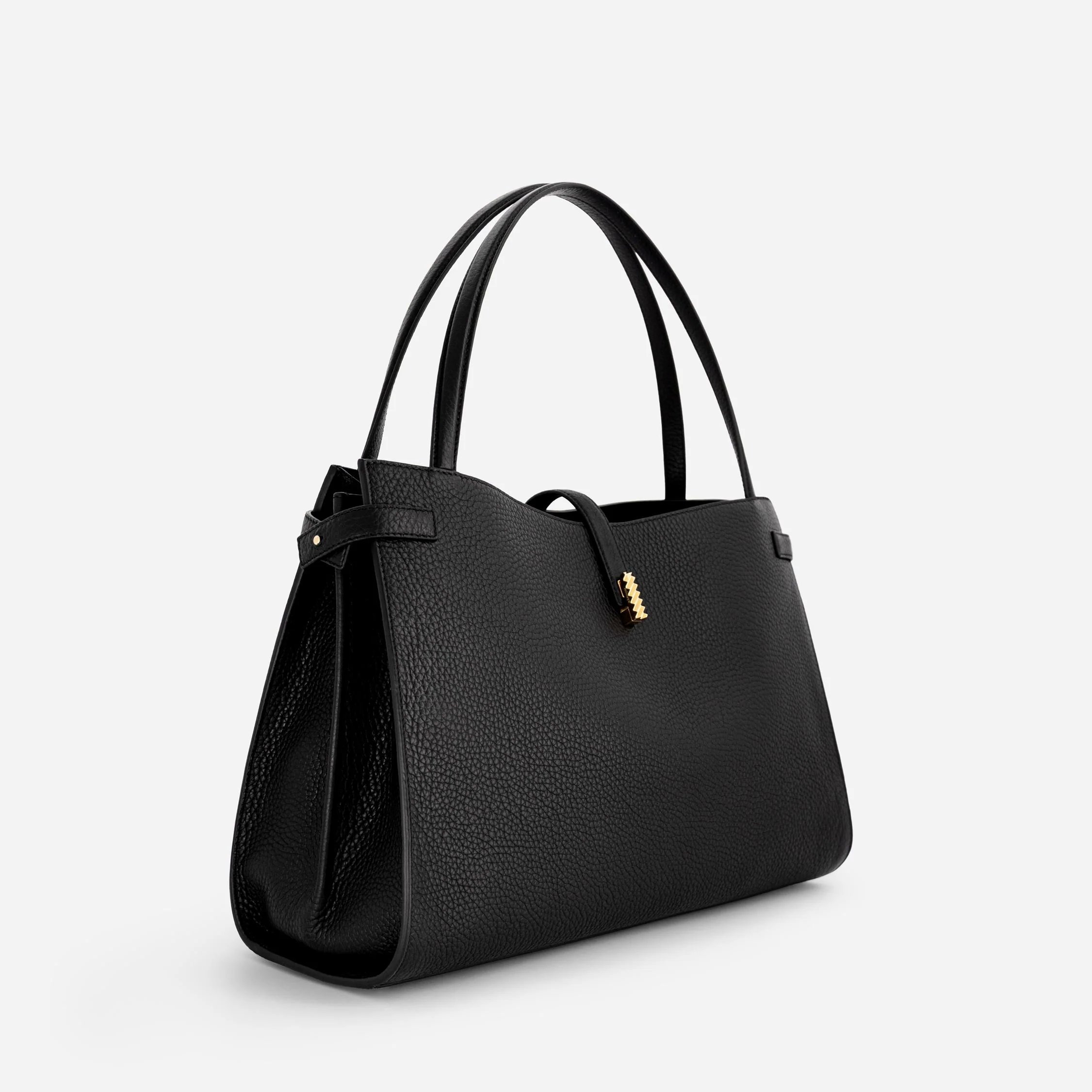 Isla Tote - Grained Black - Image 3