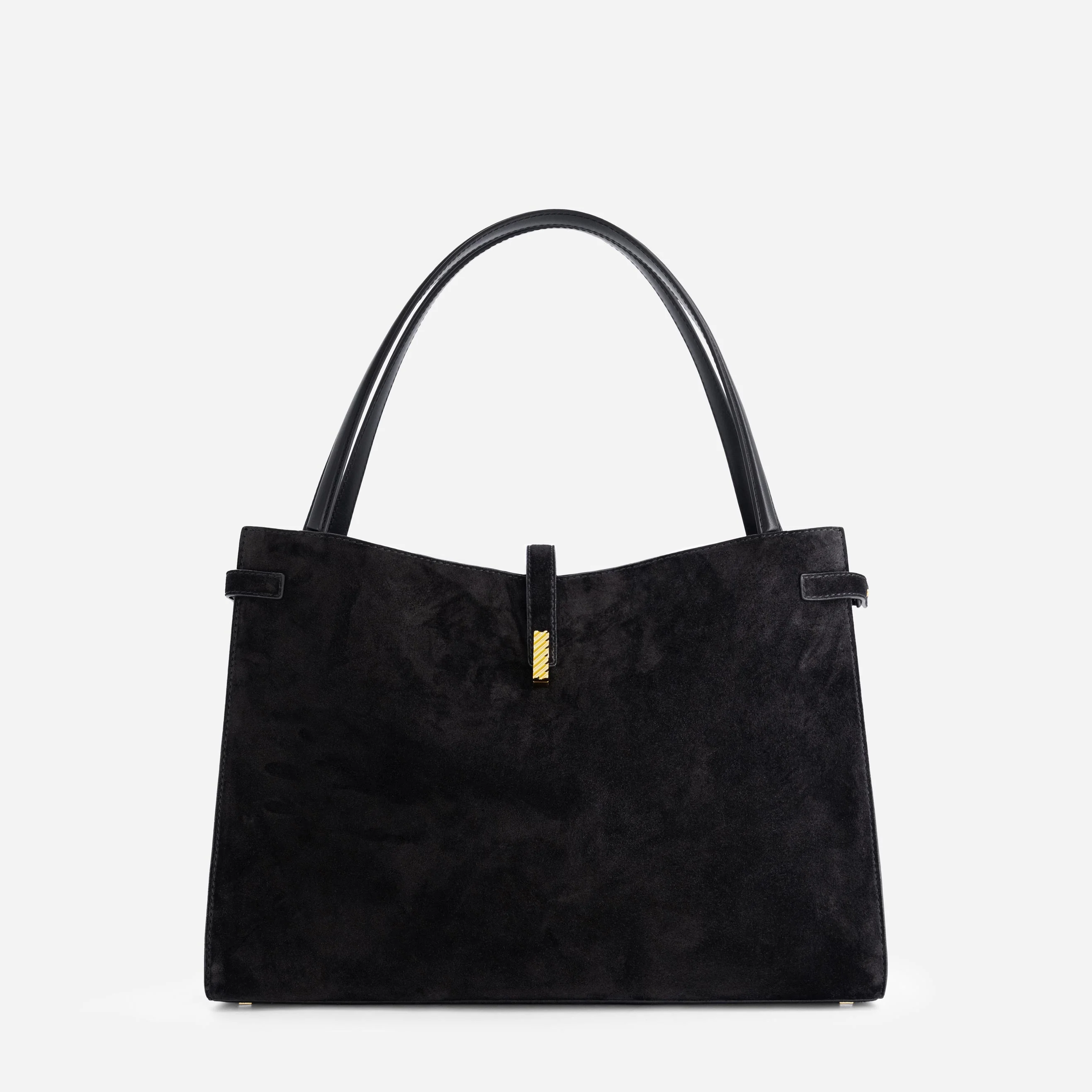 Isla Tote - Suede Black