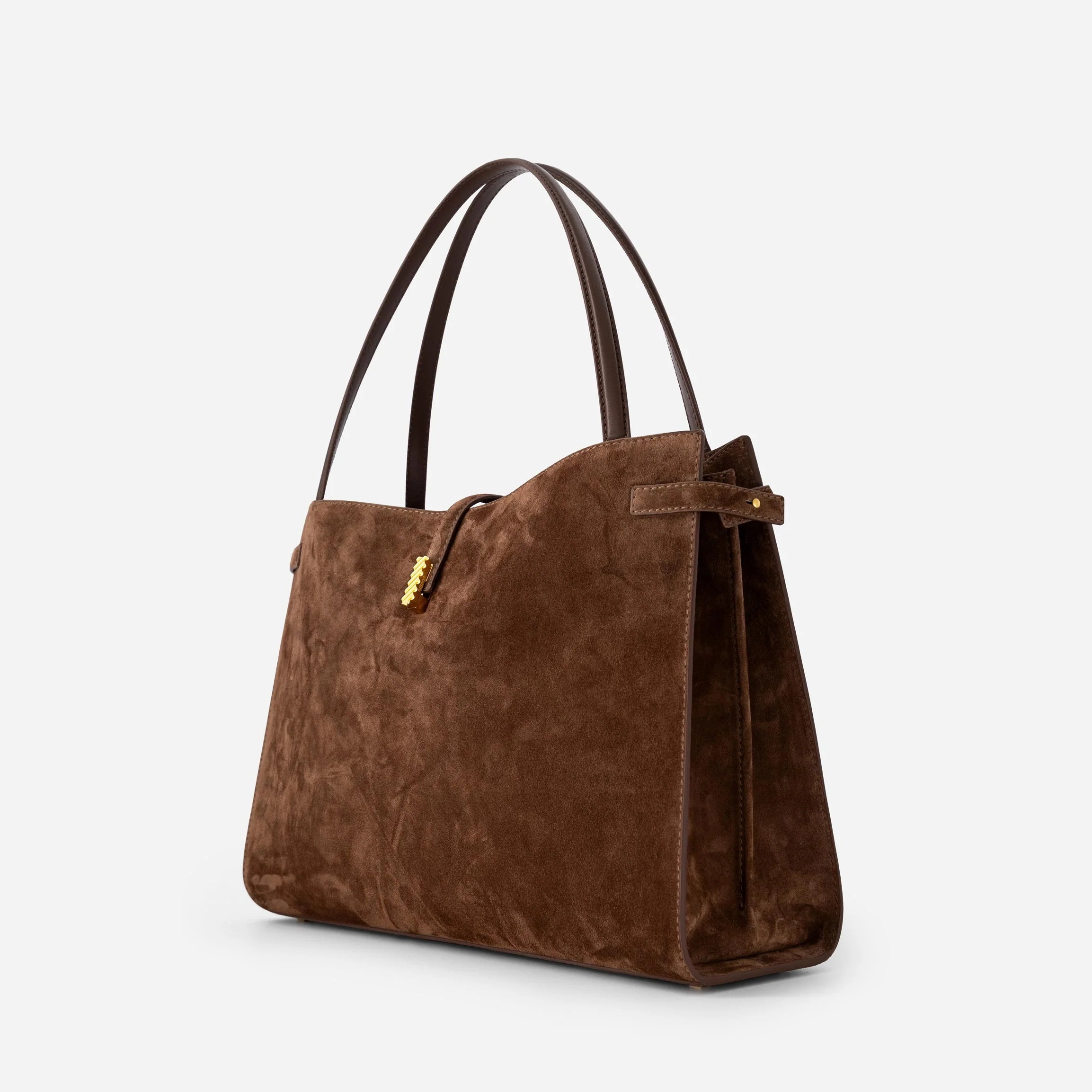 Isla Tote - Suede Espresso - Image 3