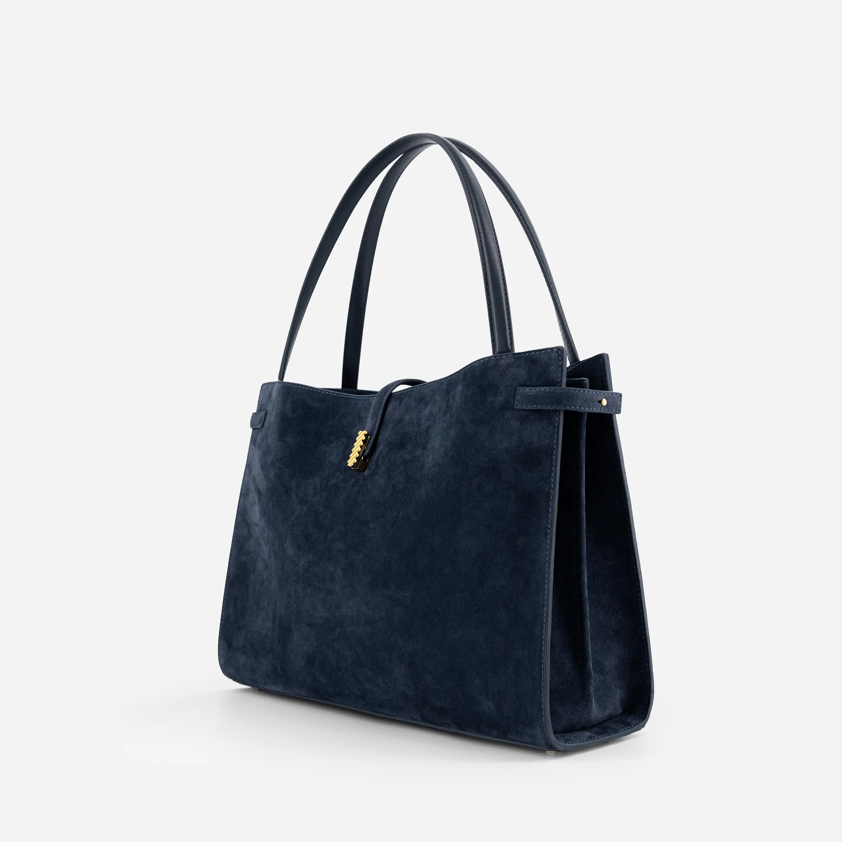 Isla Tote - Suede Marine - Image 3