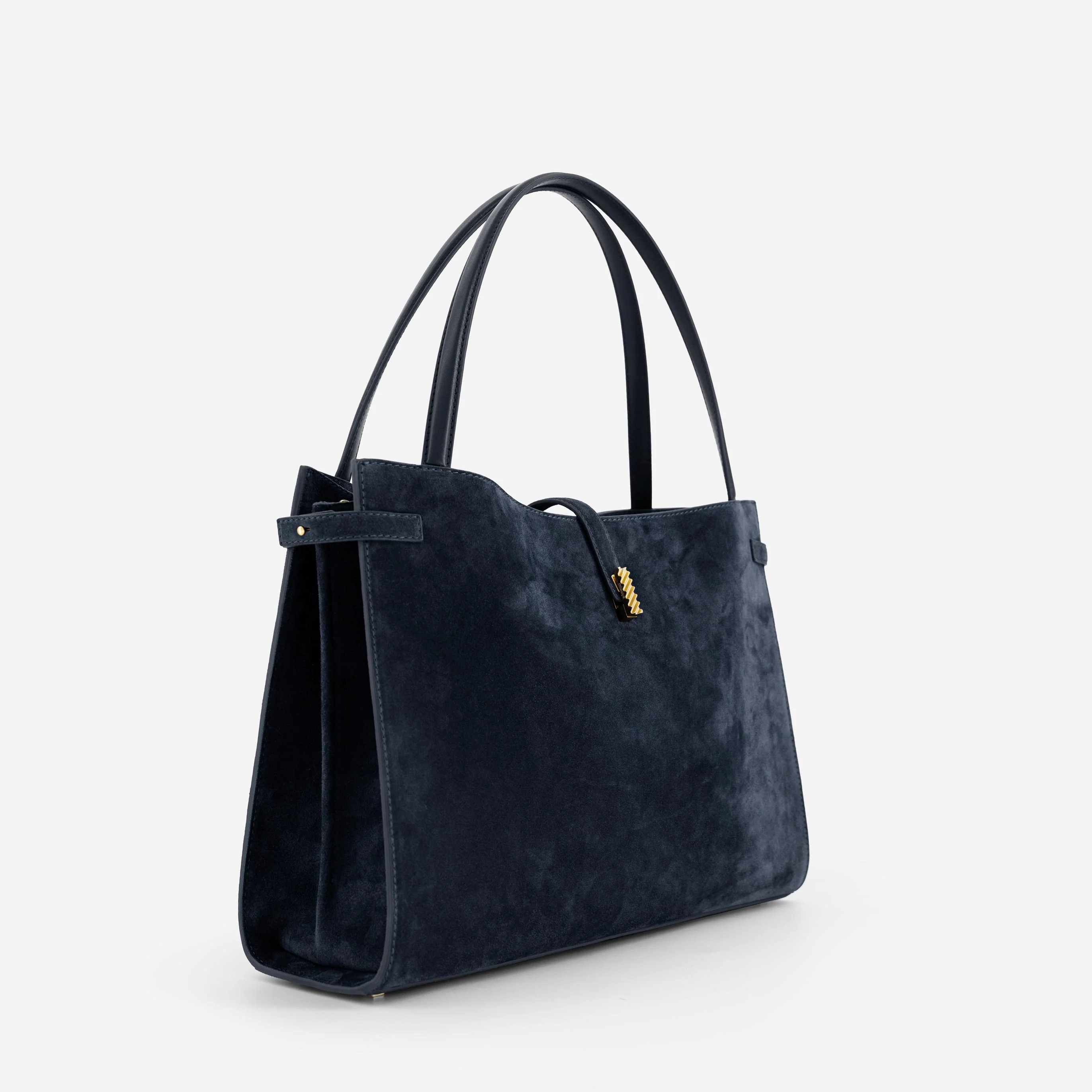 Isla Tote - Suede Marine - Image 4