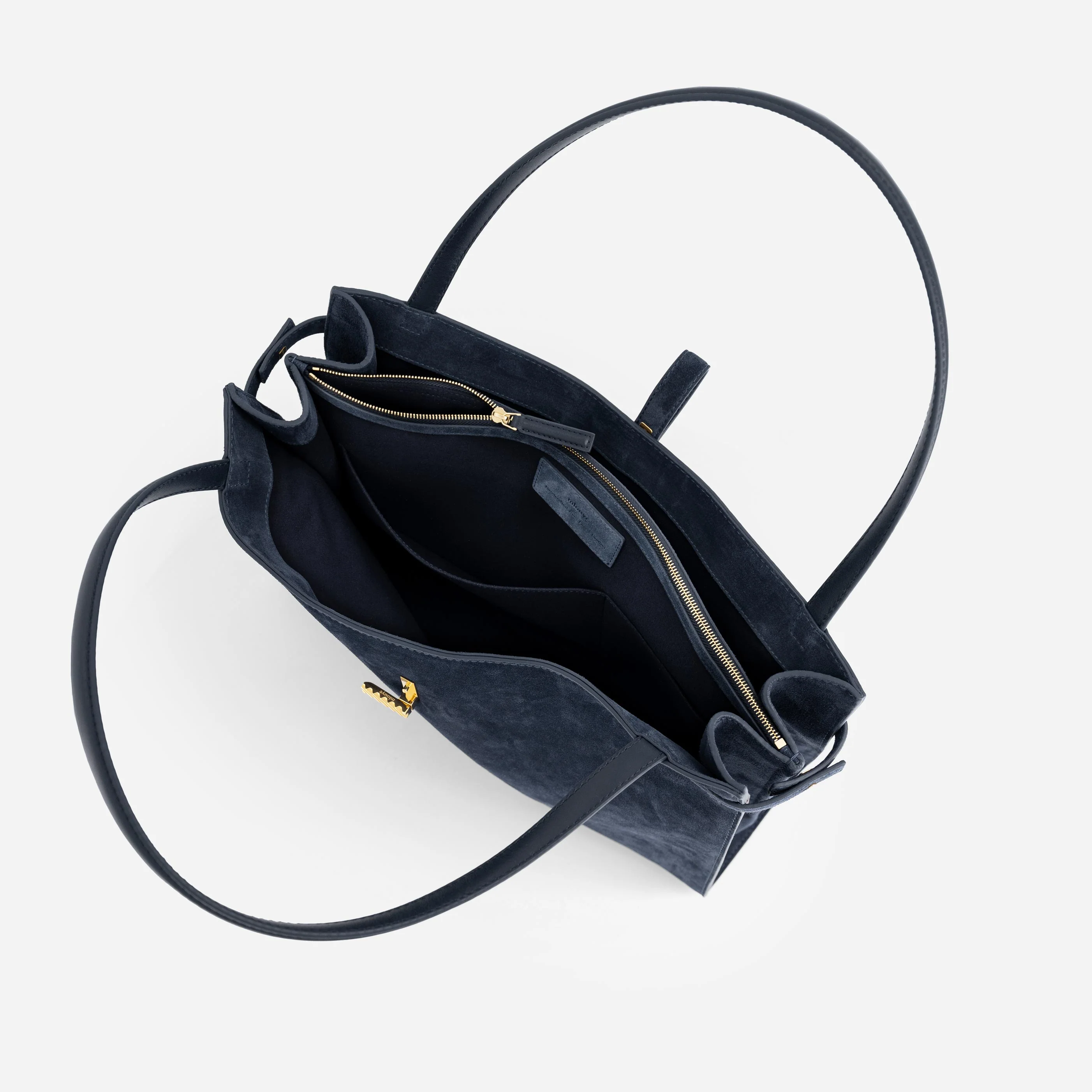 Isla Tote - Suede Marine - Image 5