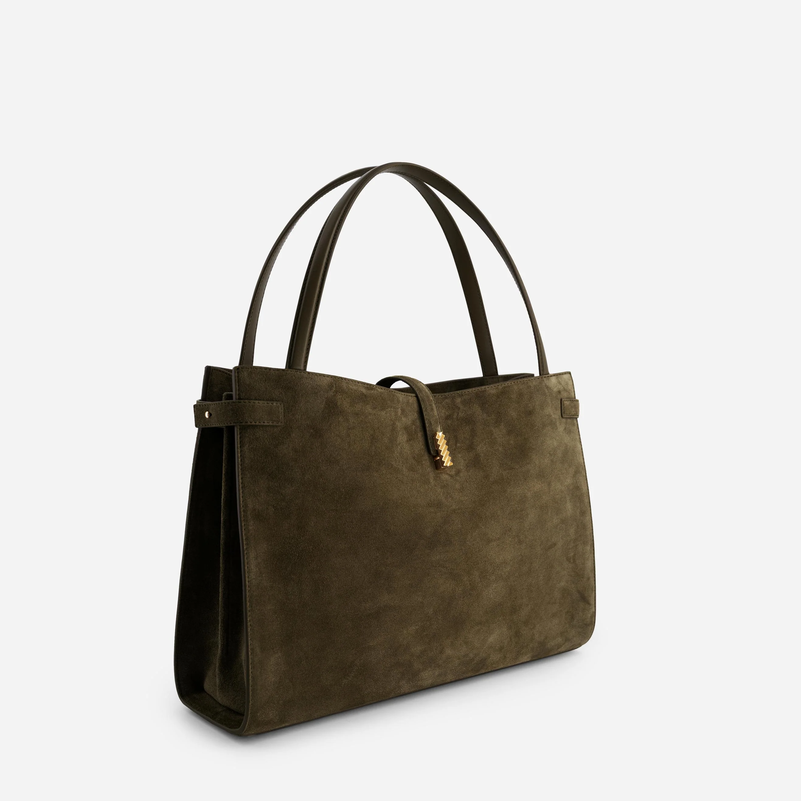 Isla Tote - Suede Moss - Image 3