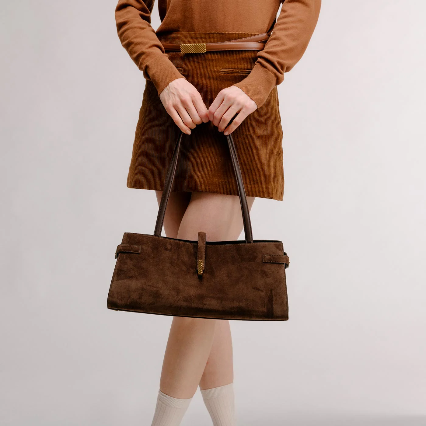 Isla Wide Tote - Espresso - Image 5
