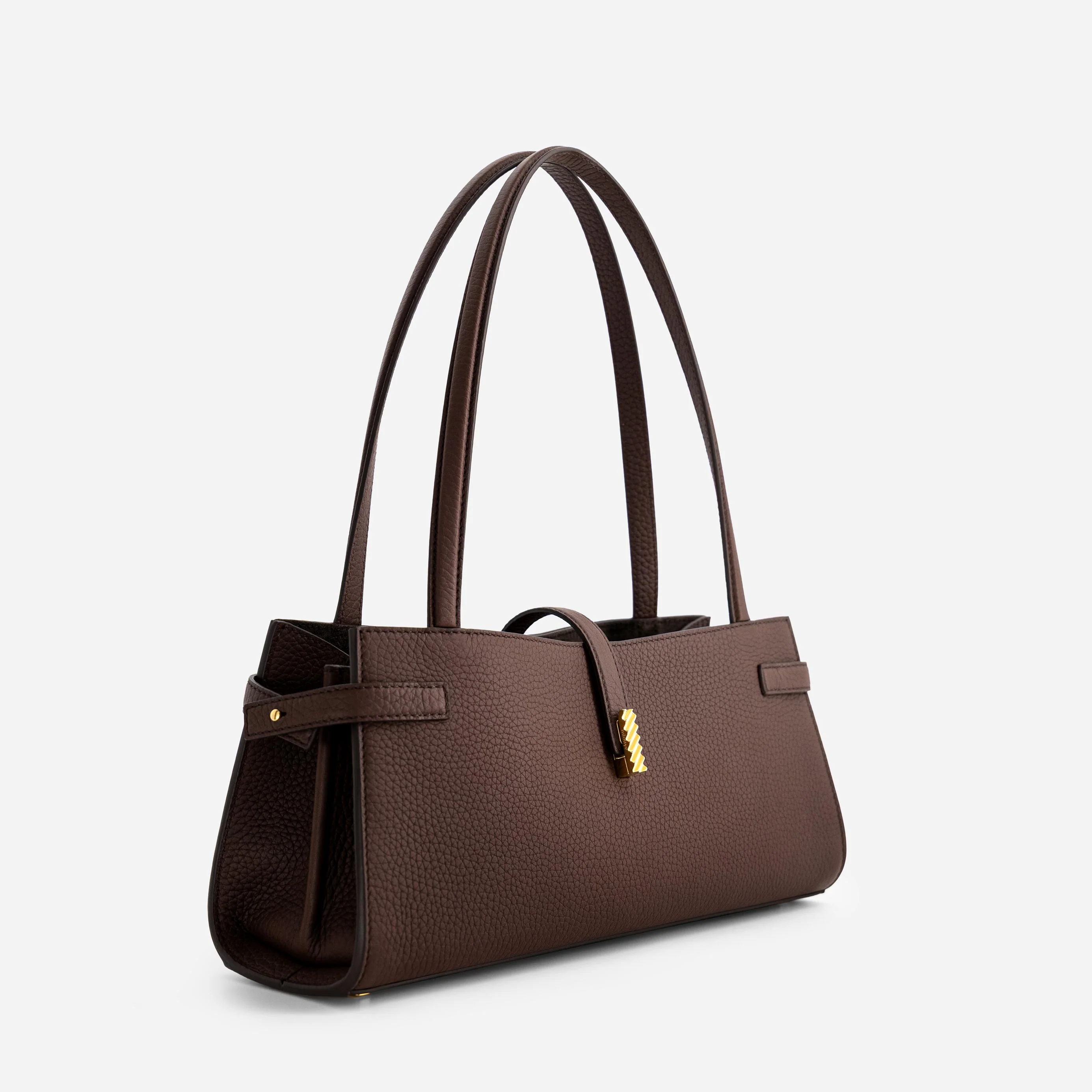 Isla Wide Tote - Grained Espresso - Image 2