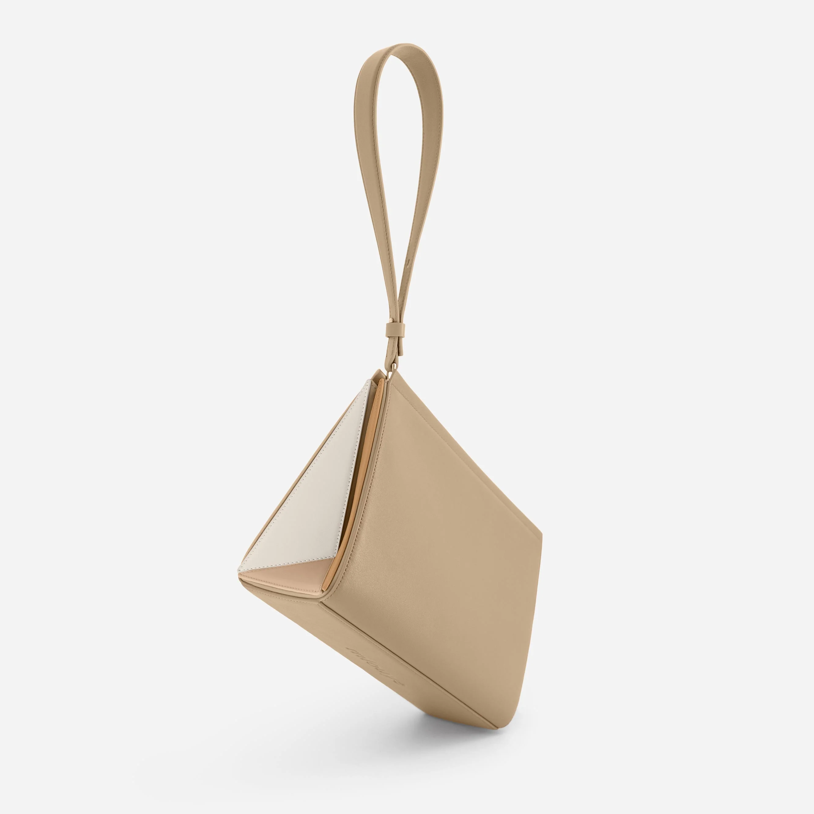 Large Triangle Pouch - Milky - Image 6