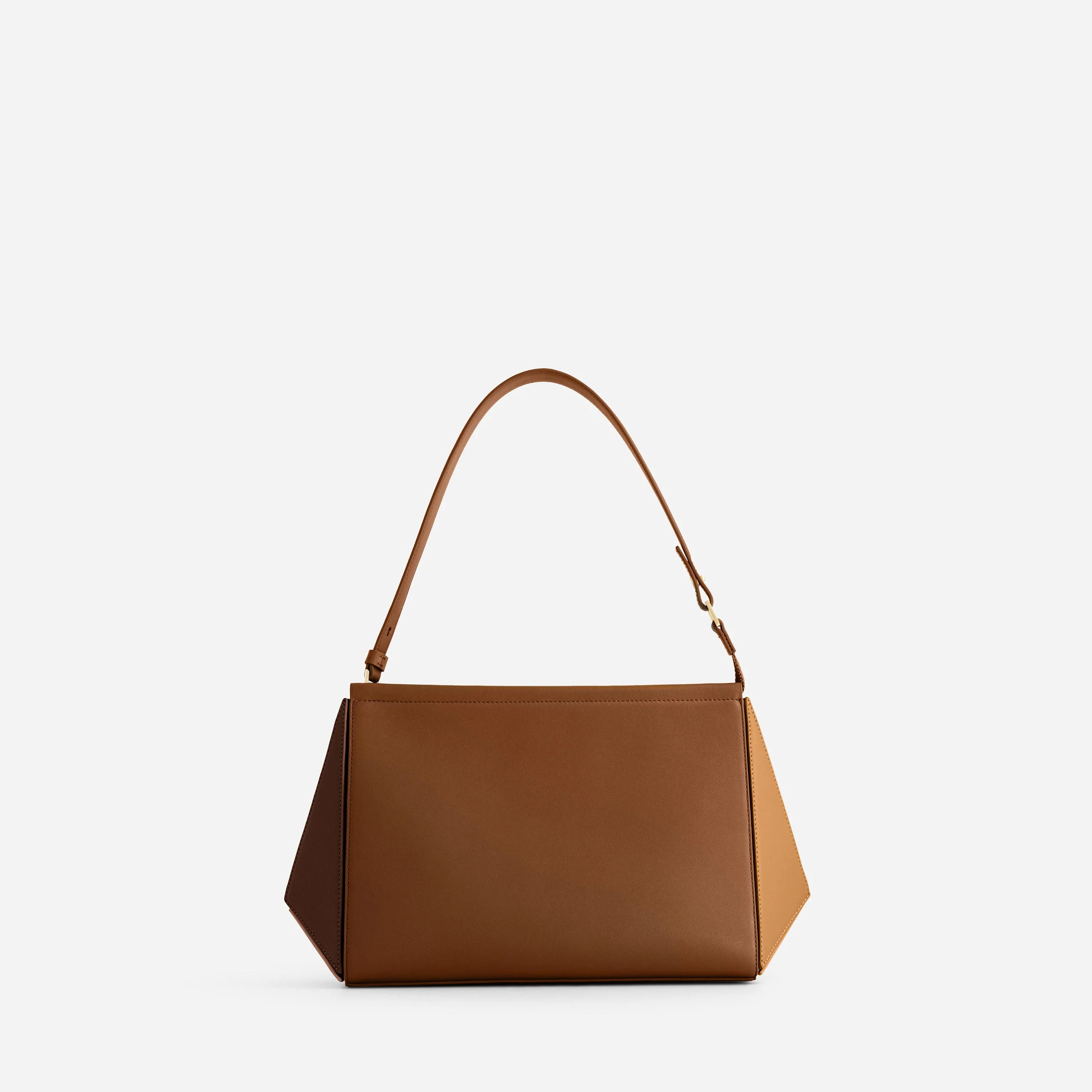 Large Triangle Pouch - Praline - Image 2