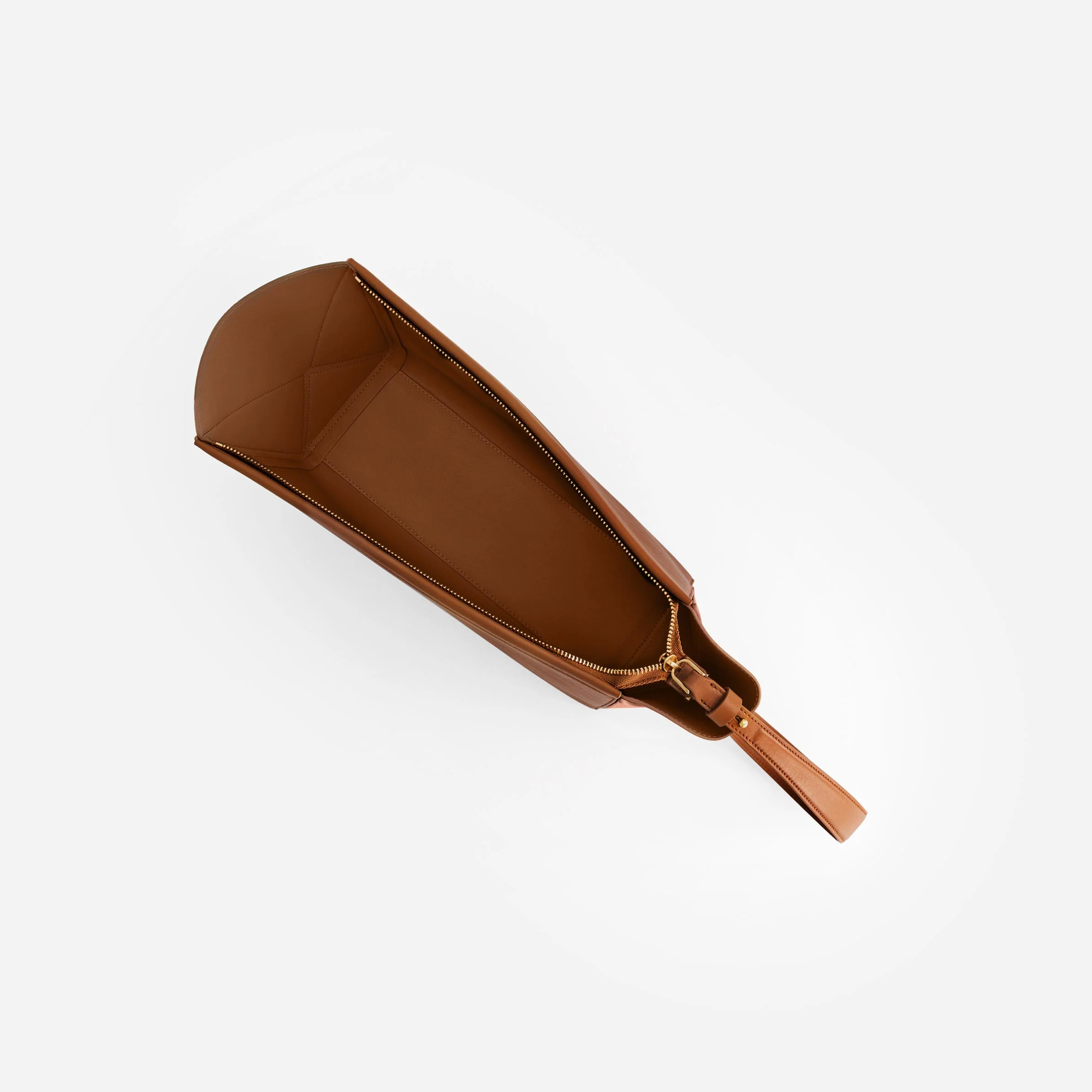 Large Triangle Pouch - Praline - Image 6