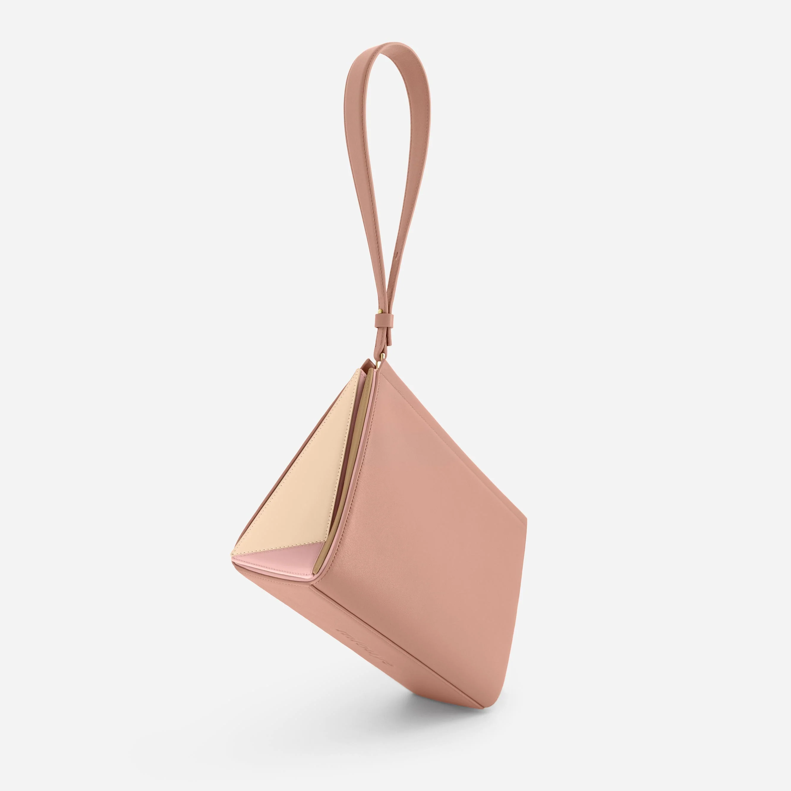 Large Triangle Pouch - Terracotta - Image 4