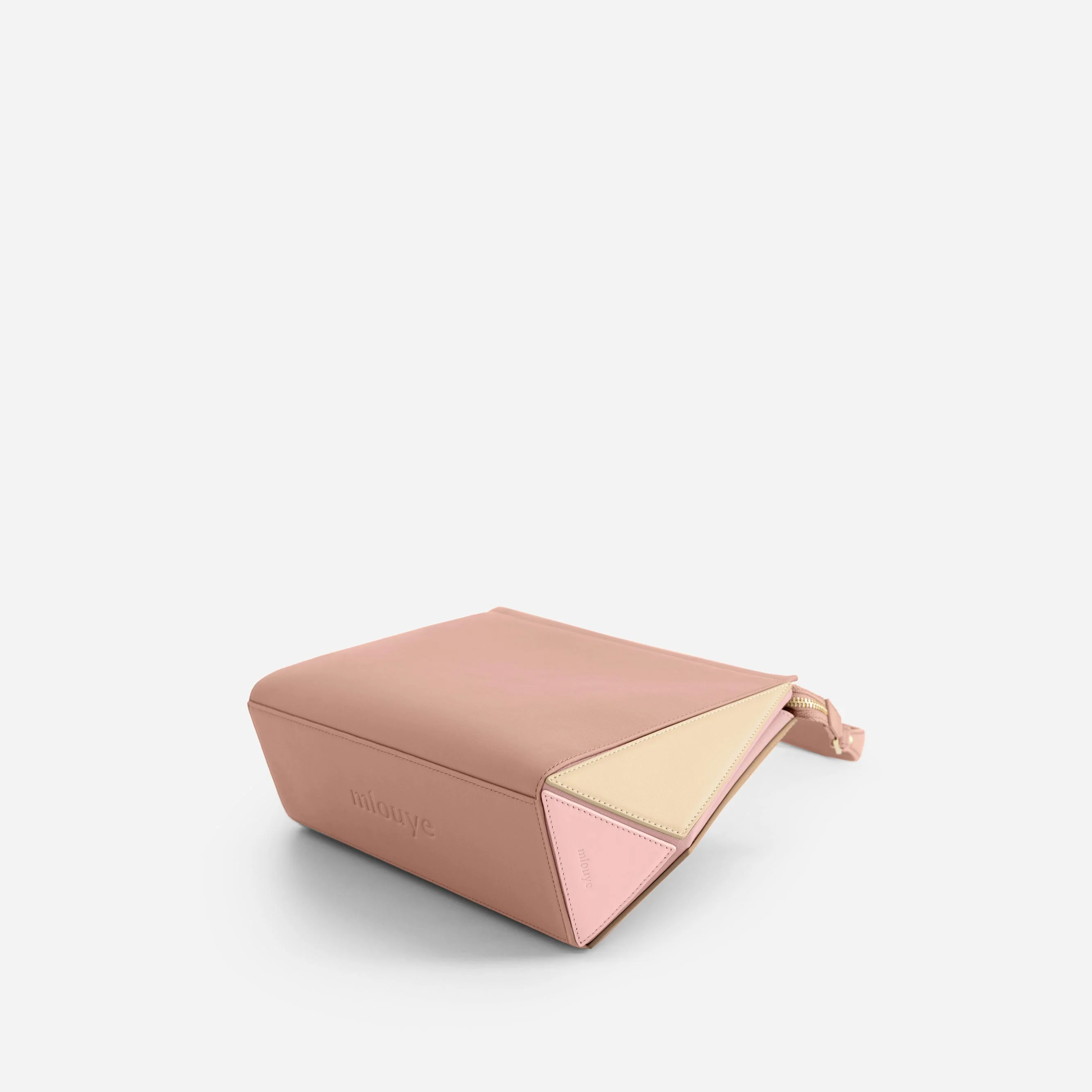 Large Triangle Pouch - Terracotta - Image 5