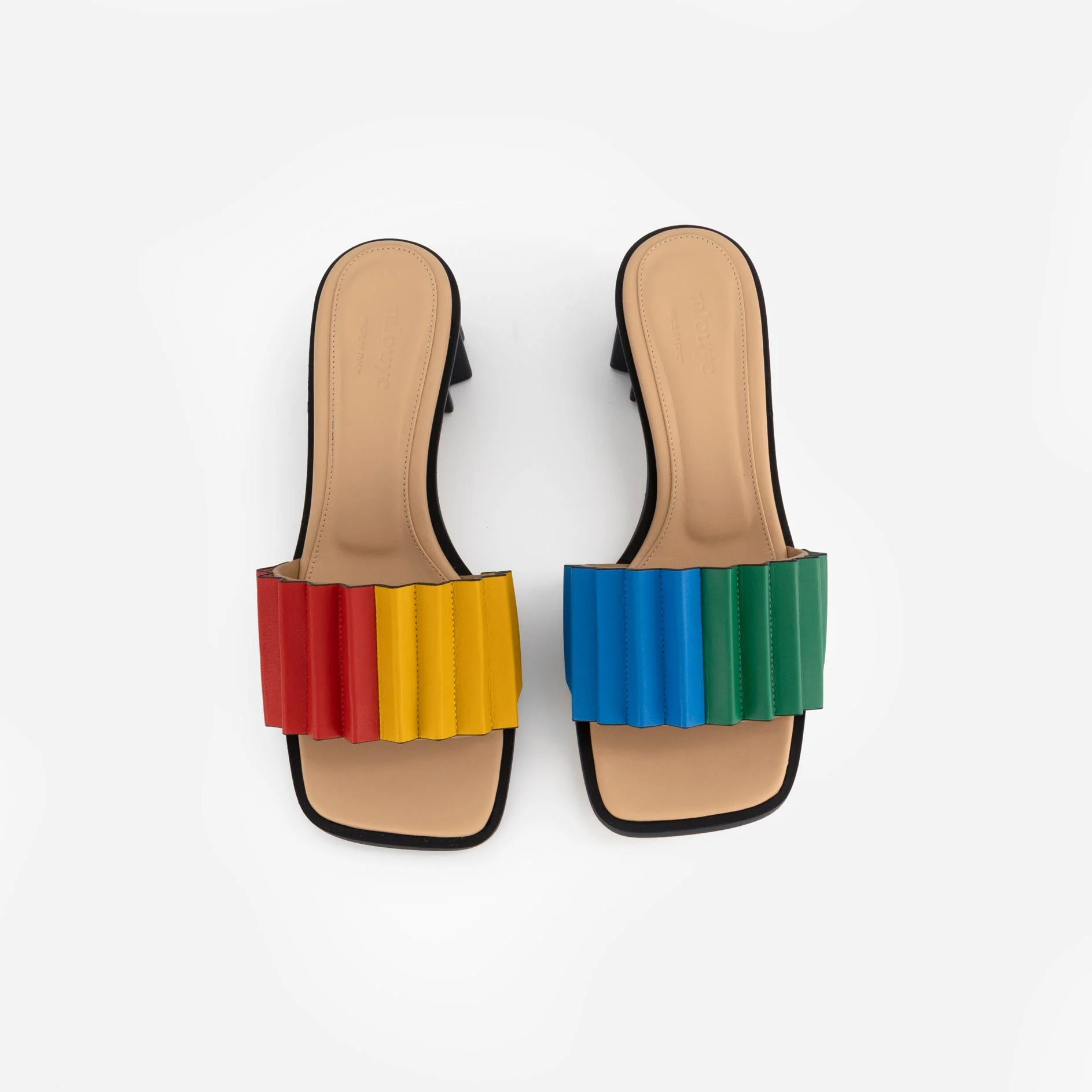 Louise Heeled Slide - Multicolor - Image 3