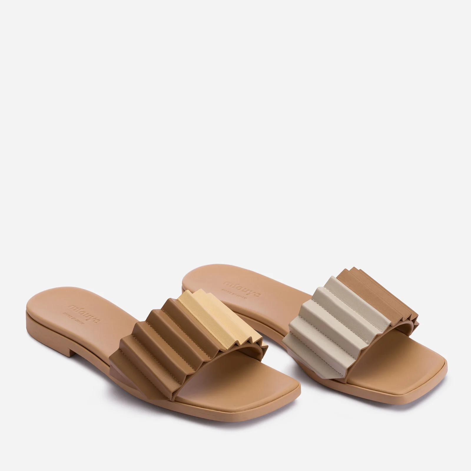 Louise Slide Sandal - Buttermilk - Image 4