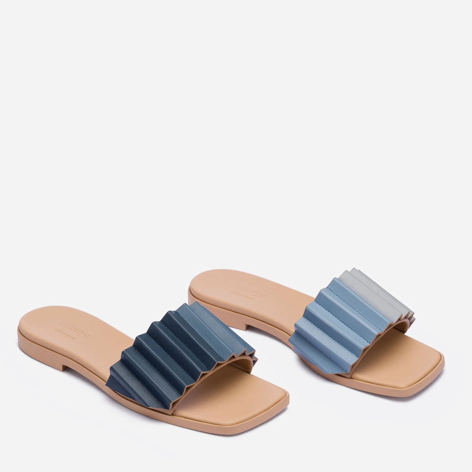 Louise Slide Sandal - Denim - Image 3