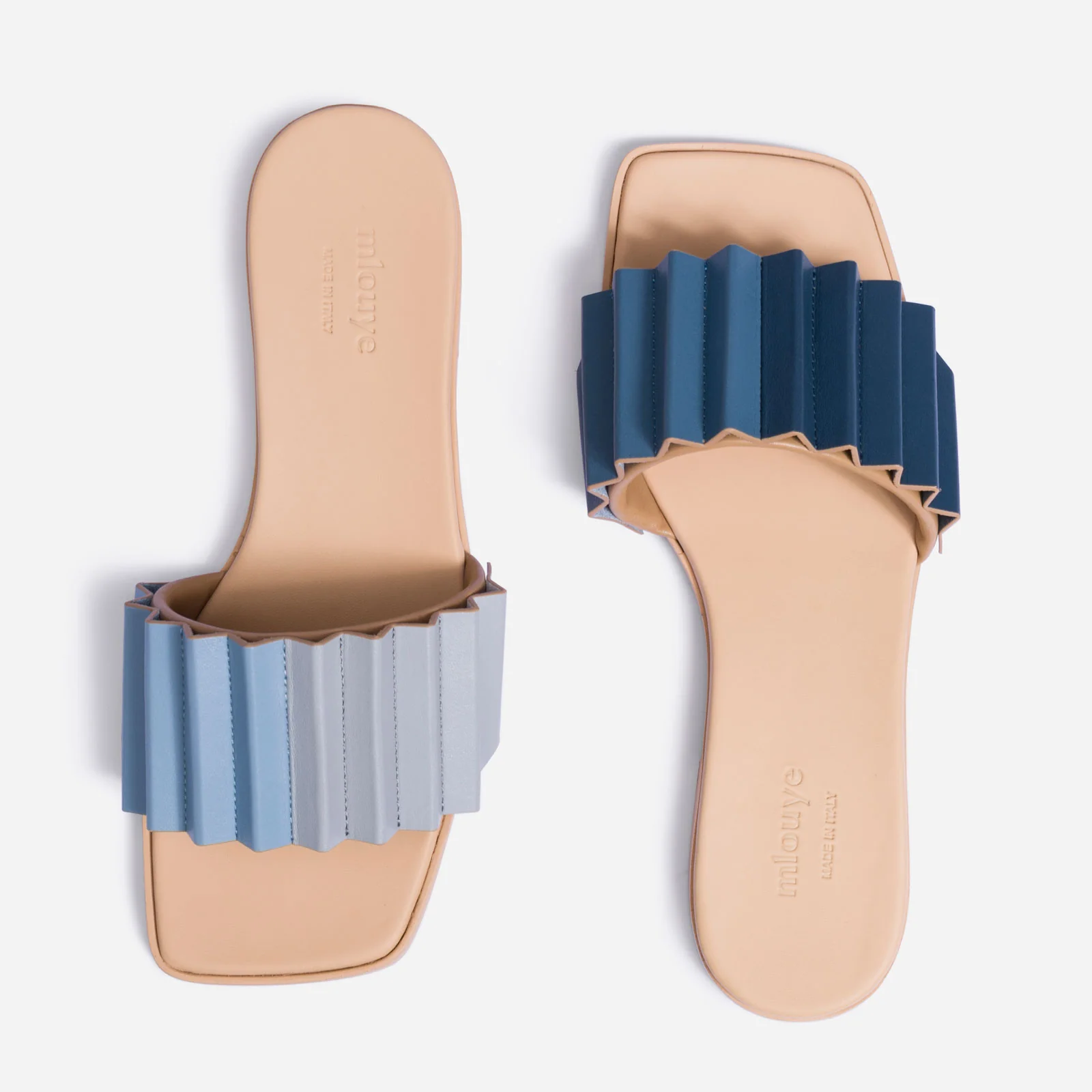 Louise Slide Sandal - Denim - Image 5