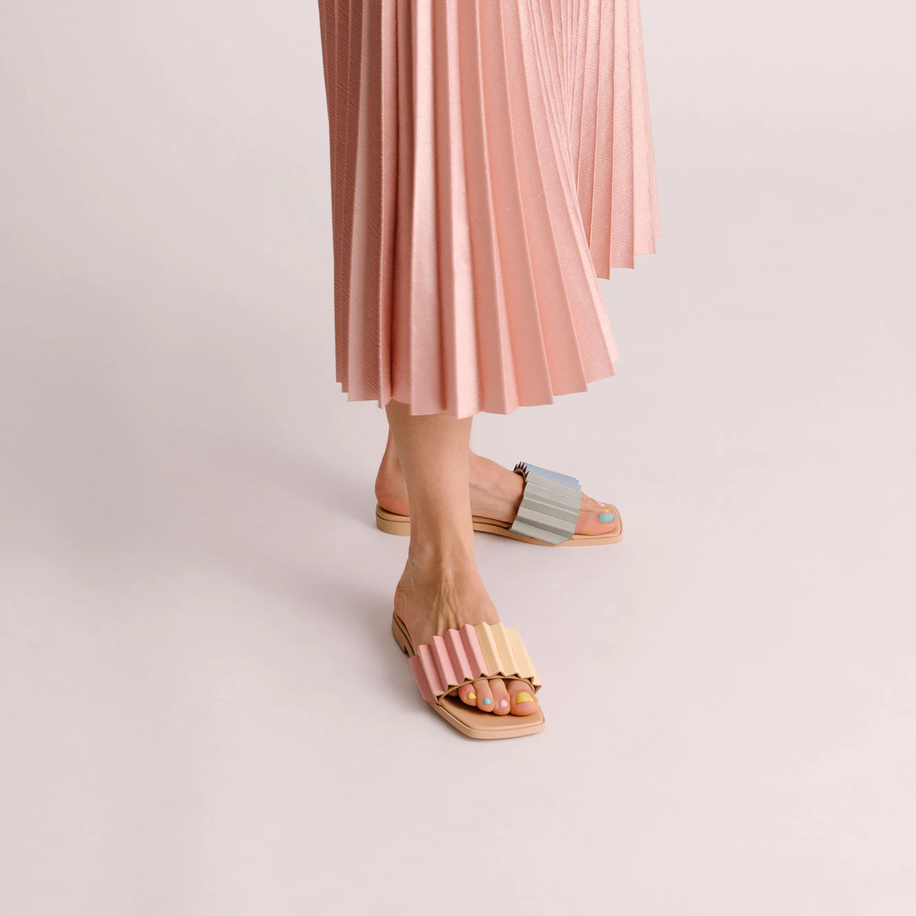 Louise Slide Sandal - Gummy - Image 6