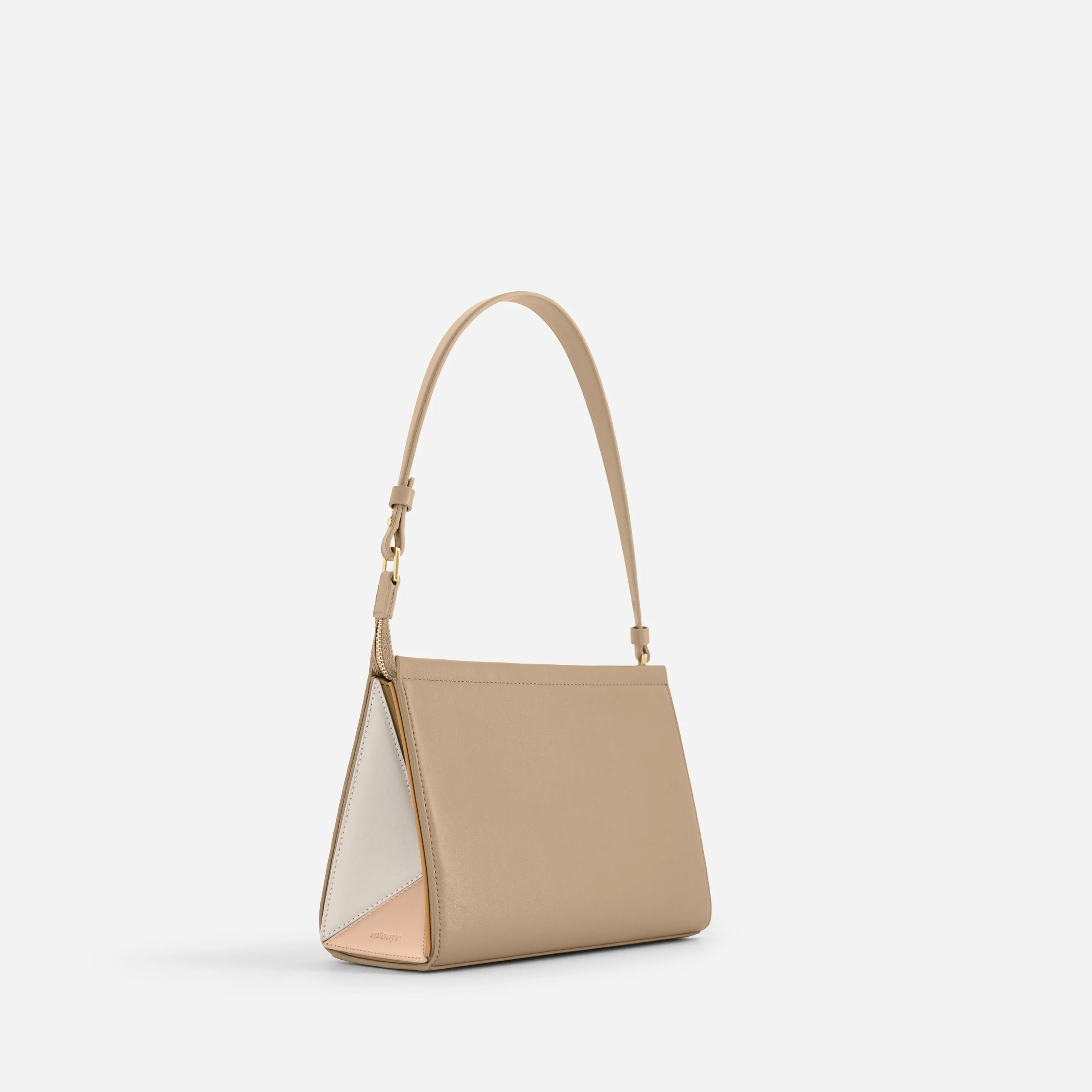 Medium Triangle Pouch - Milky - Image 4