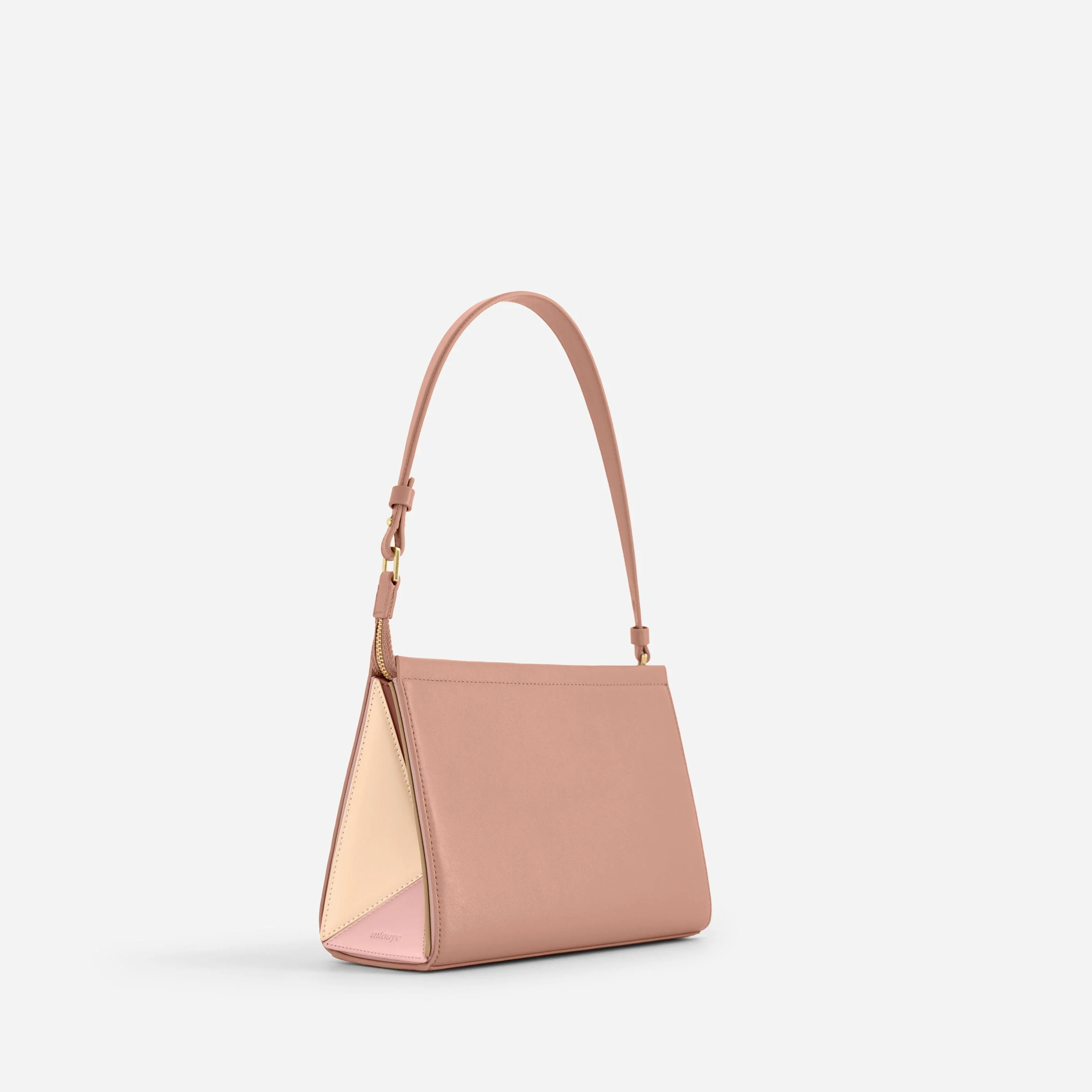 Medium Triangle Pouch - Terracotta - Image 3
