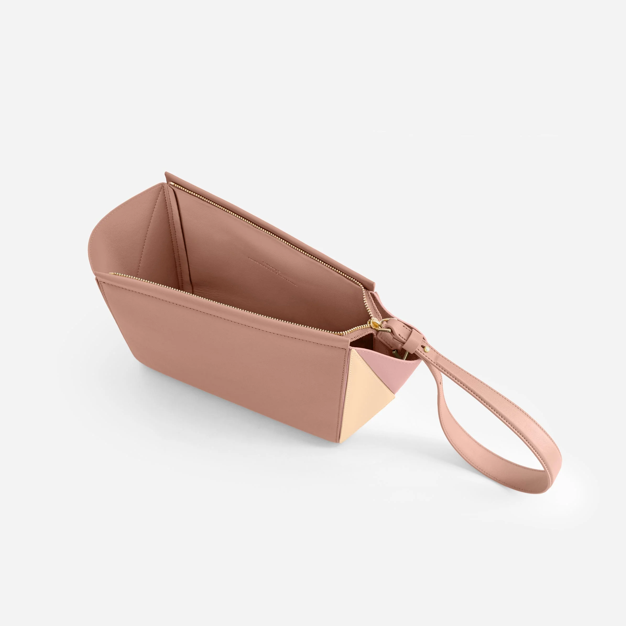 Medium Triangle Pouch - Terracotta - Image 5