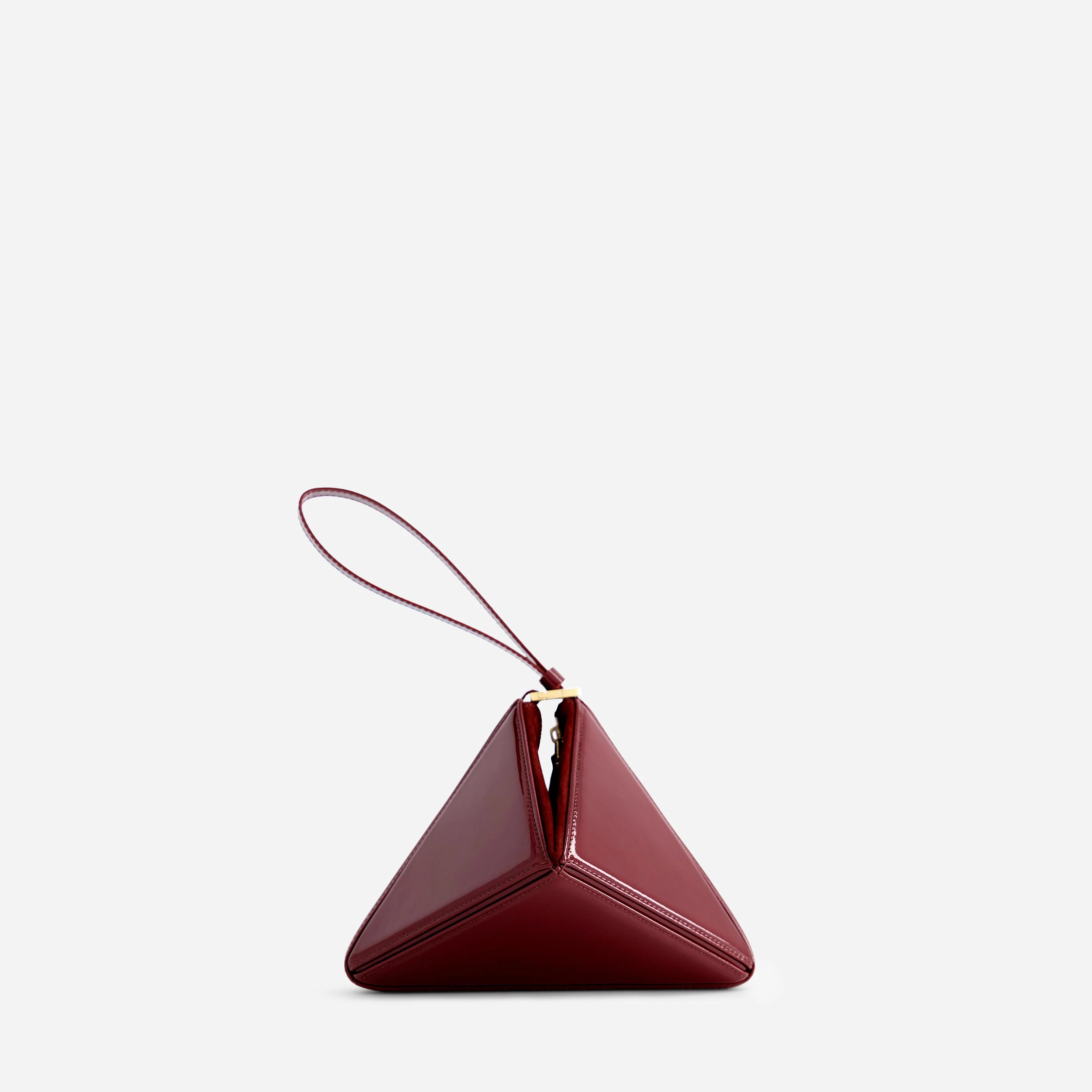 Mini Flex Bag - Patent Bordeaux - Image 3