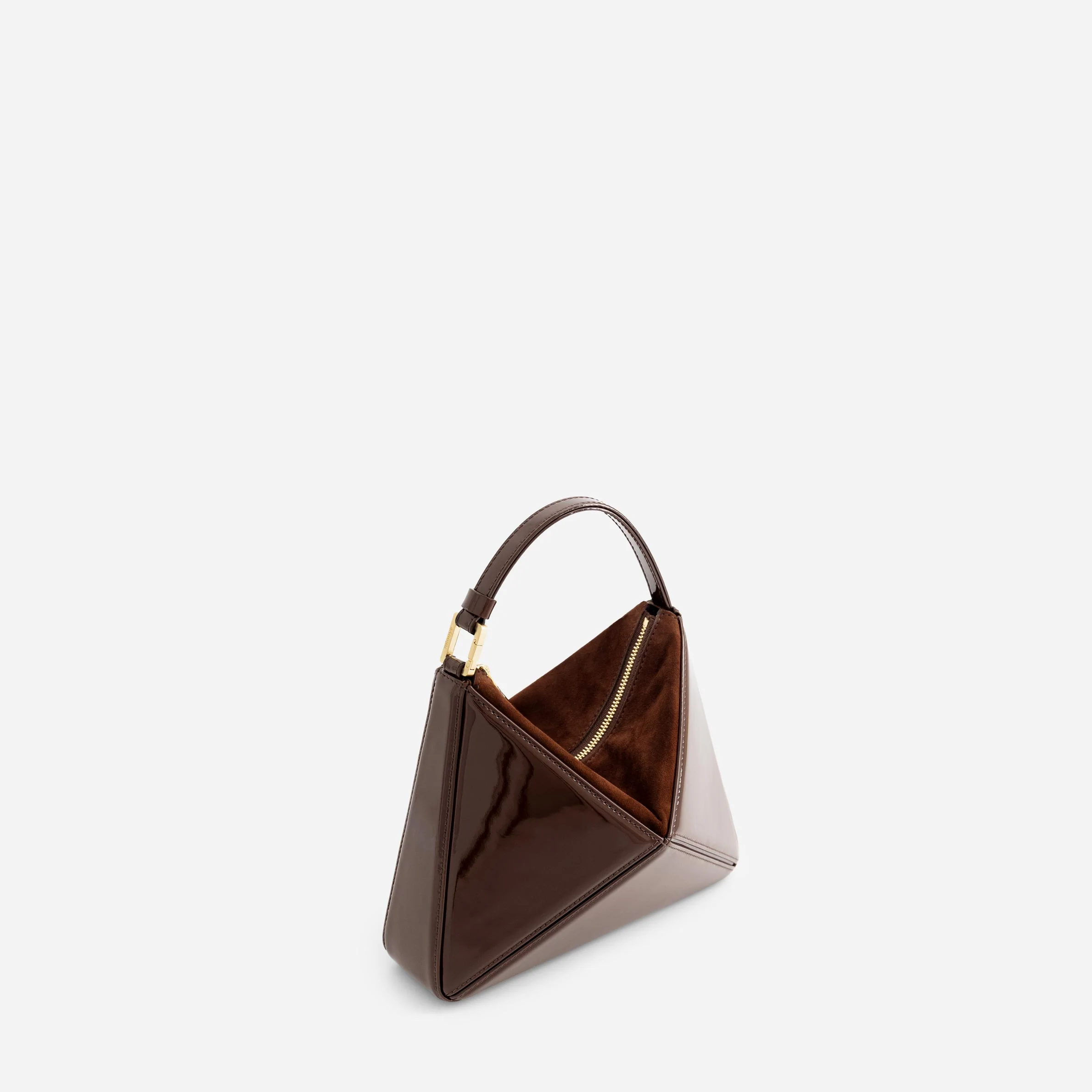 Mini Flex Bag - Patent Brown - Image 2