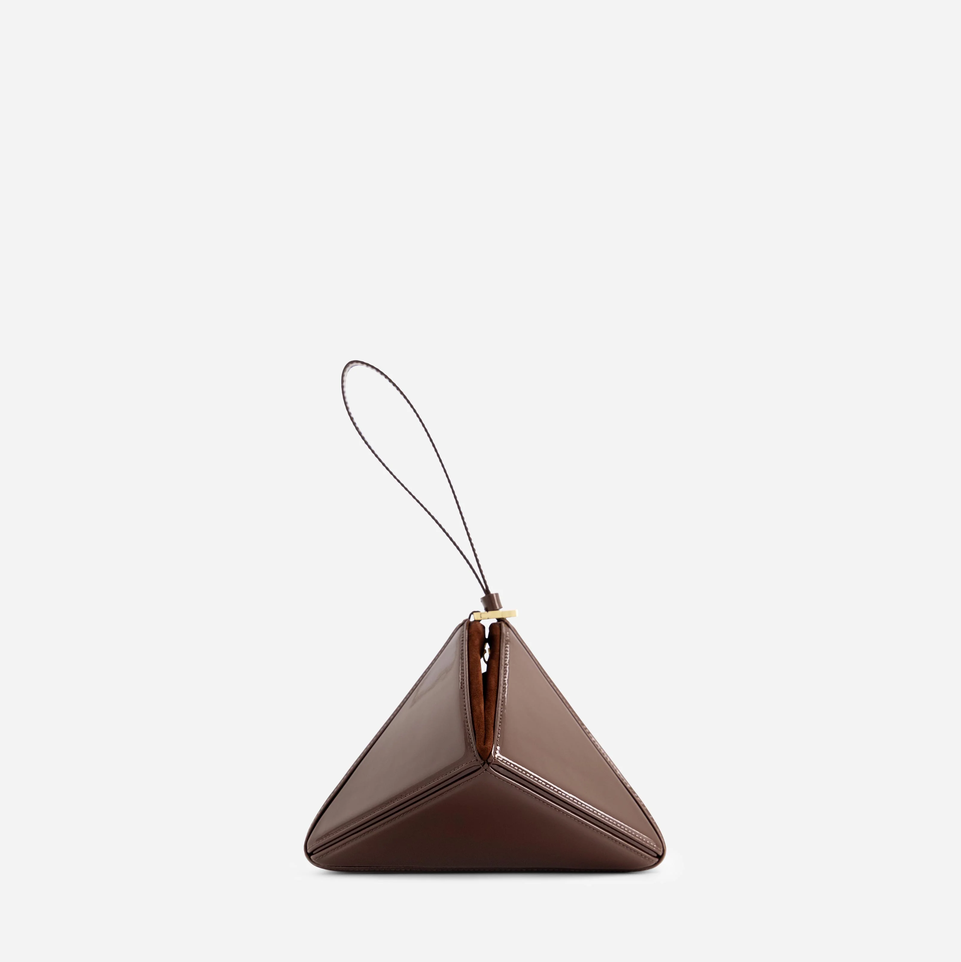 Mini Flex Bag - Patent Brown - Image 3