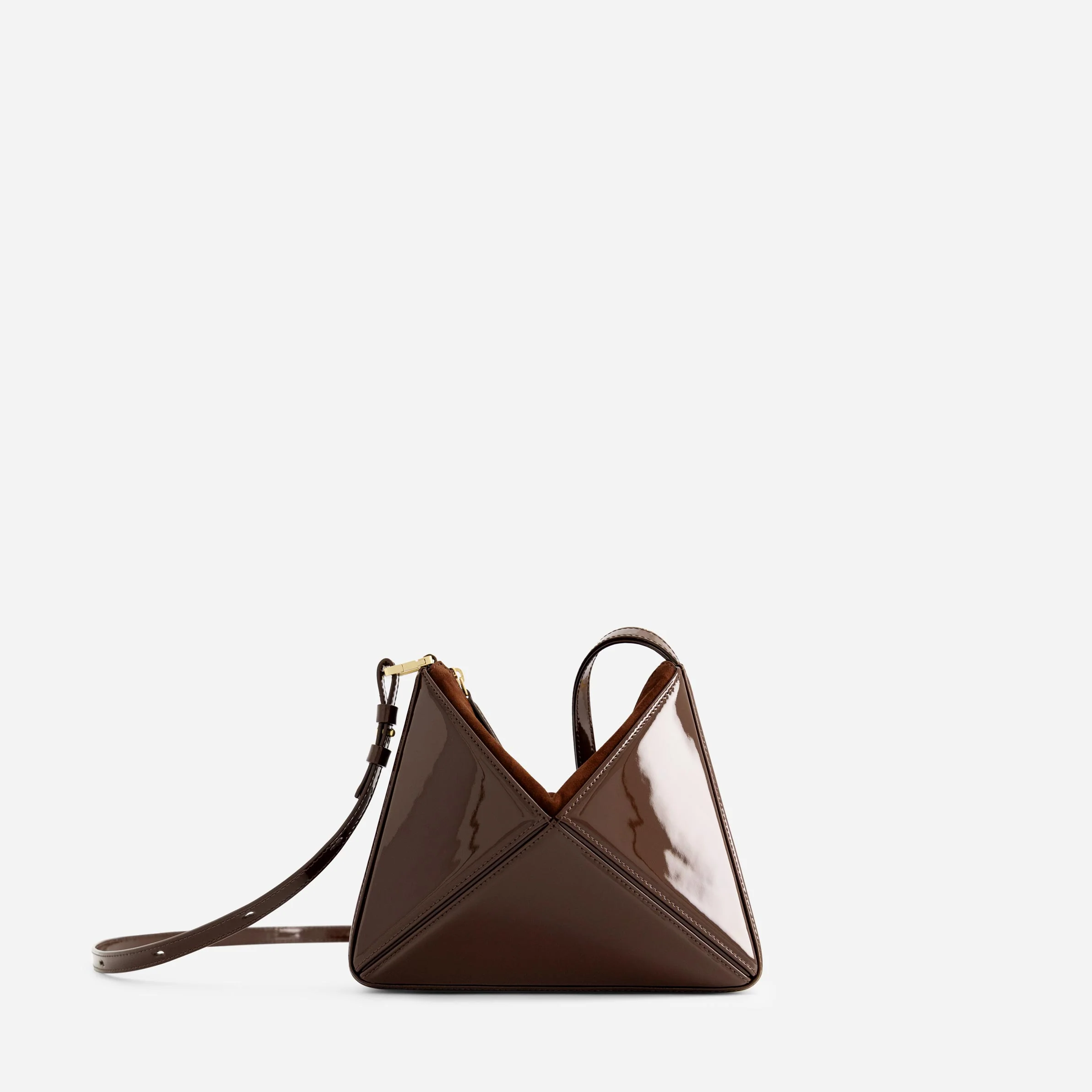 Mini Flex Bag - Patent Brown - Image 4