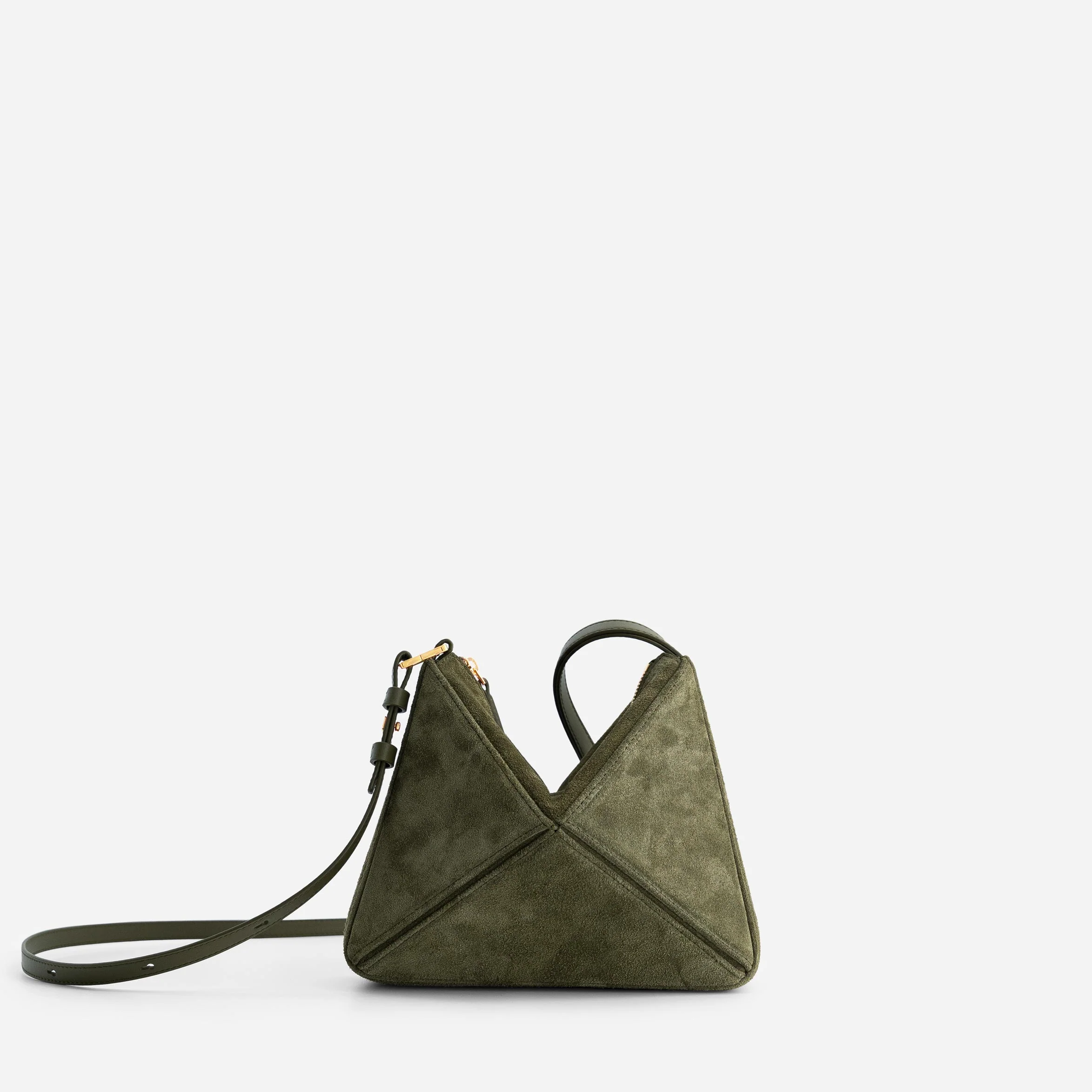 Mini Flex Bag - Suede Khaki - Image 4
