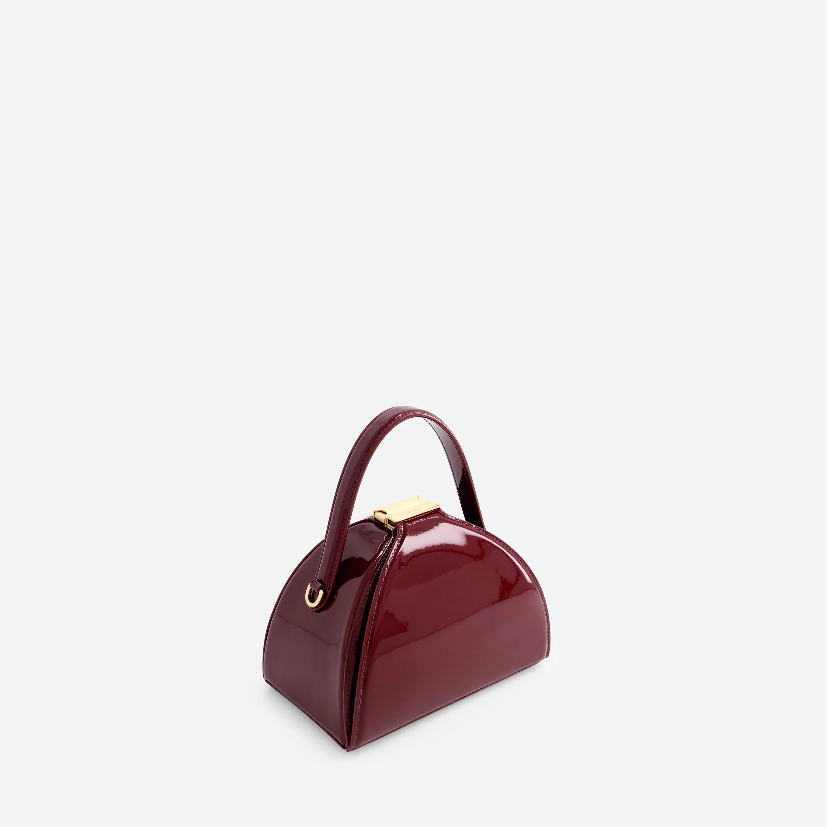 Mini Pandora - Patent Bordeaux - Image 3