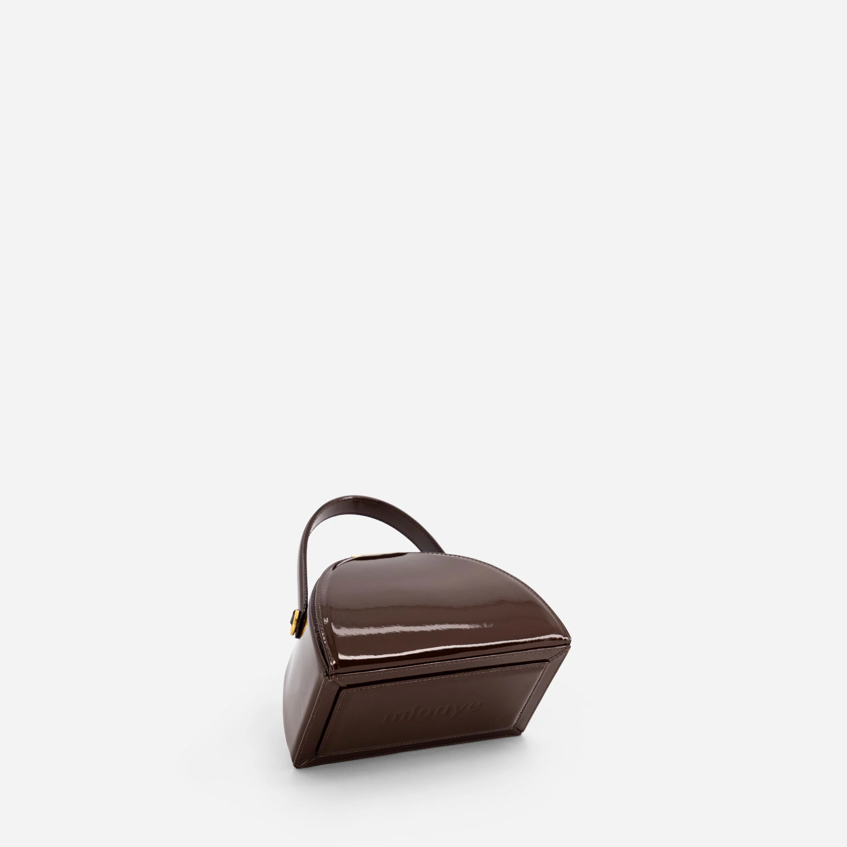 Mini Pandora - Patent Brown - Image 4