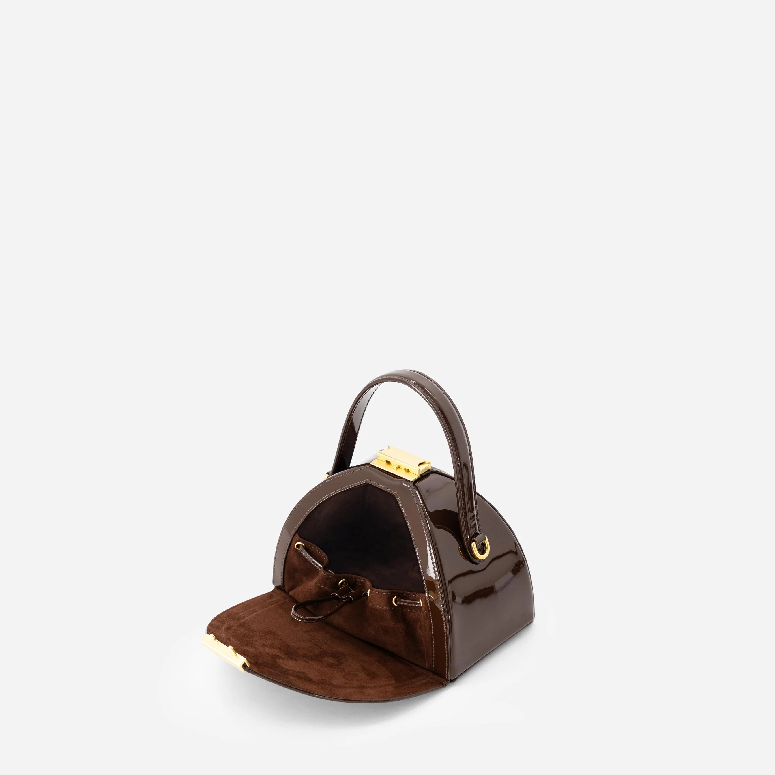 Mini Pandora - Patent Brown - Image 5